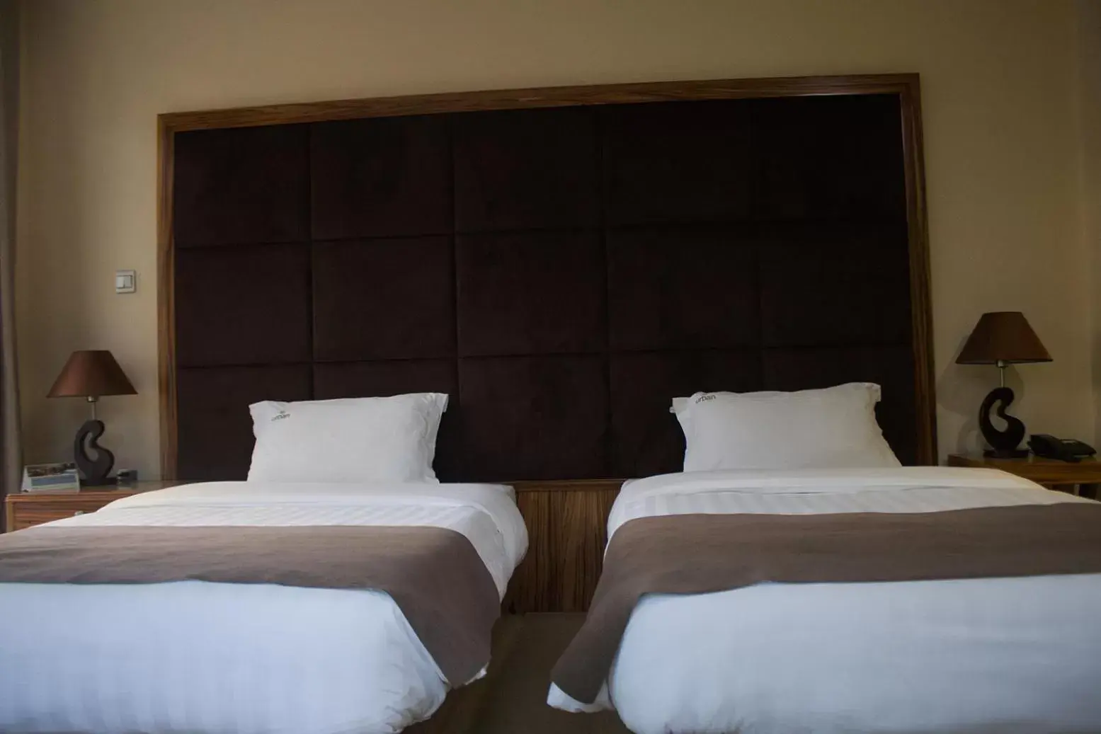 Decorative detail, Bed in Urban by CityBlue Kigali Decorative detail, Bed in Urban by CityBlue Kigali