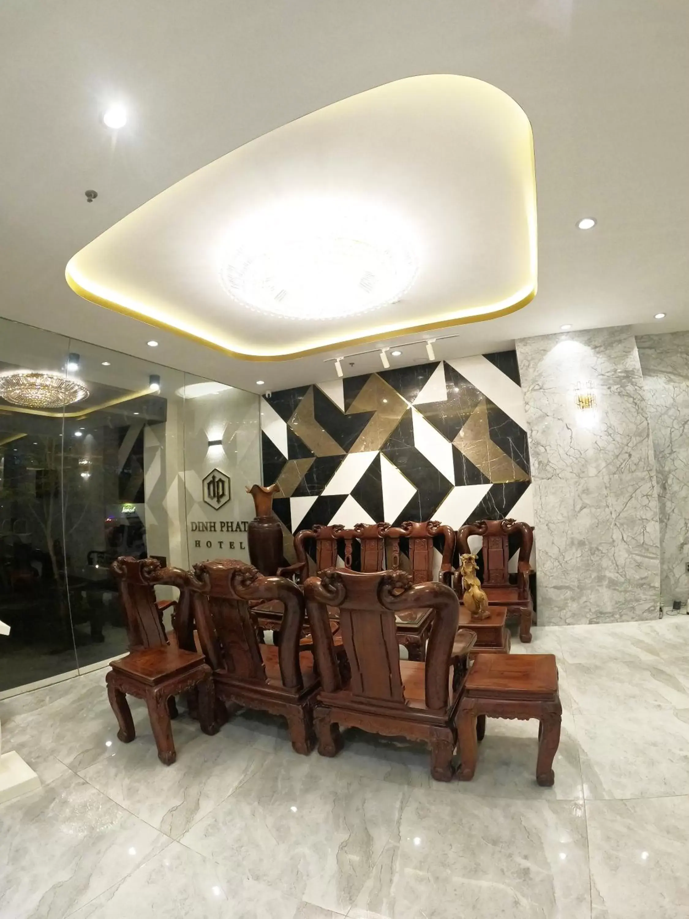 Lobby or reception in Dinh Phat Hotel Lobby or reception in Dinh Phat Hotel