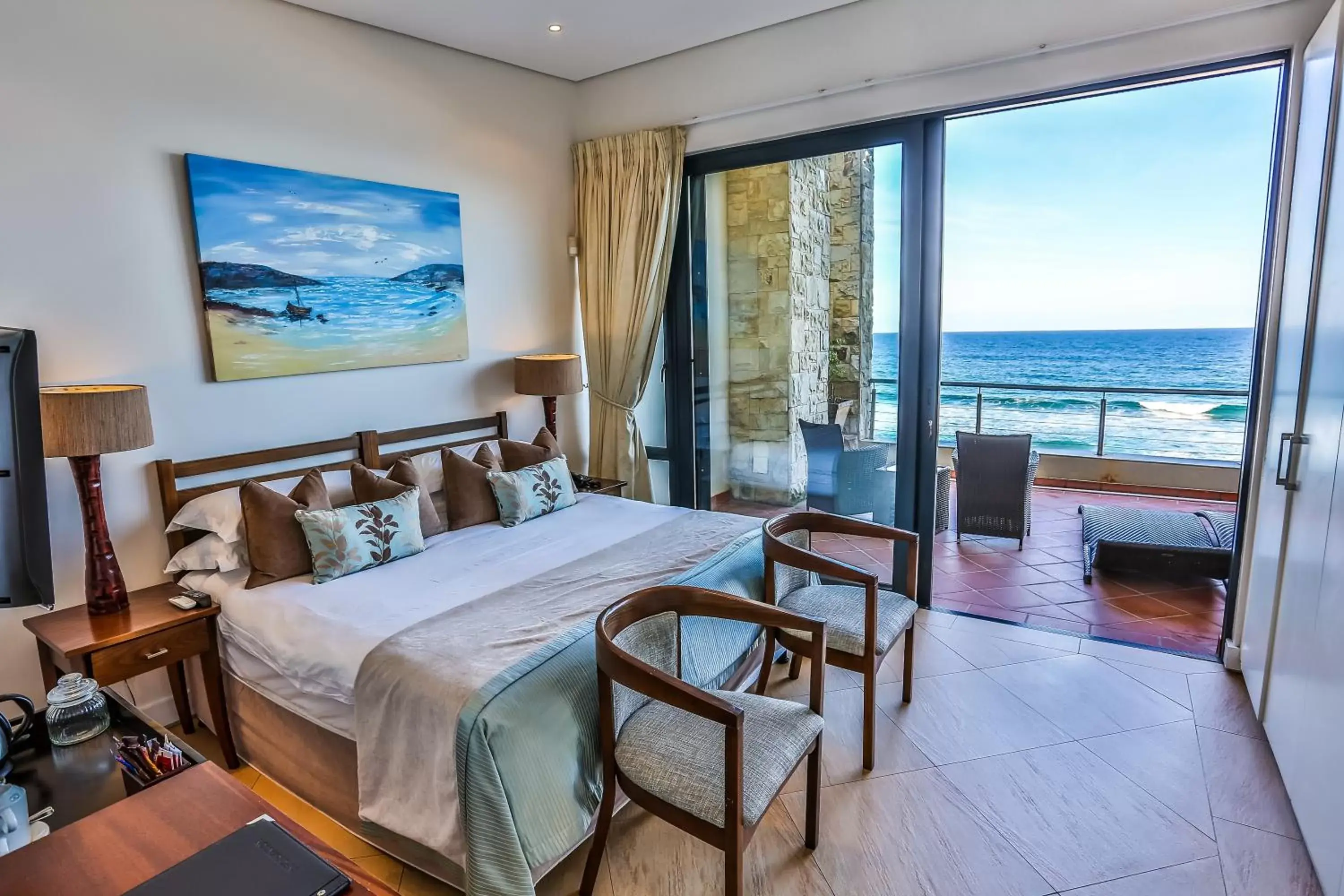 Bedroom, Sea View in Canelands Beach Club