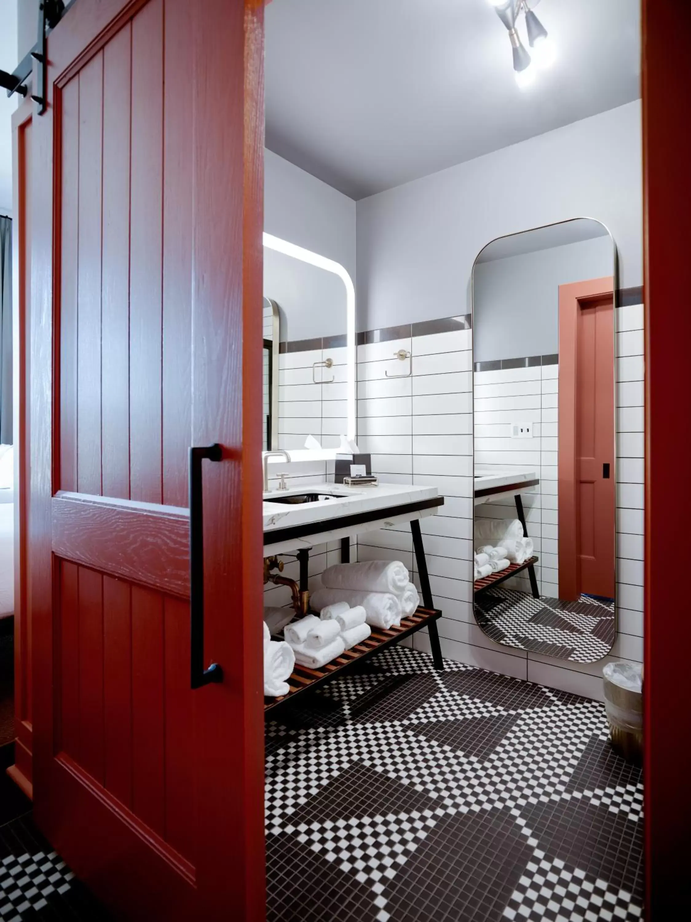 Bathroom, Bunk Bed in The Chicago Hotel Collection Wrigleyville