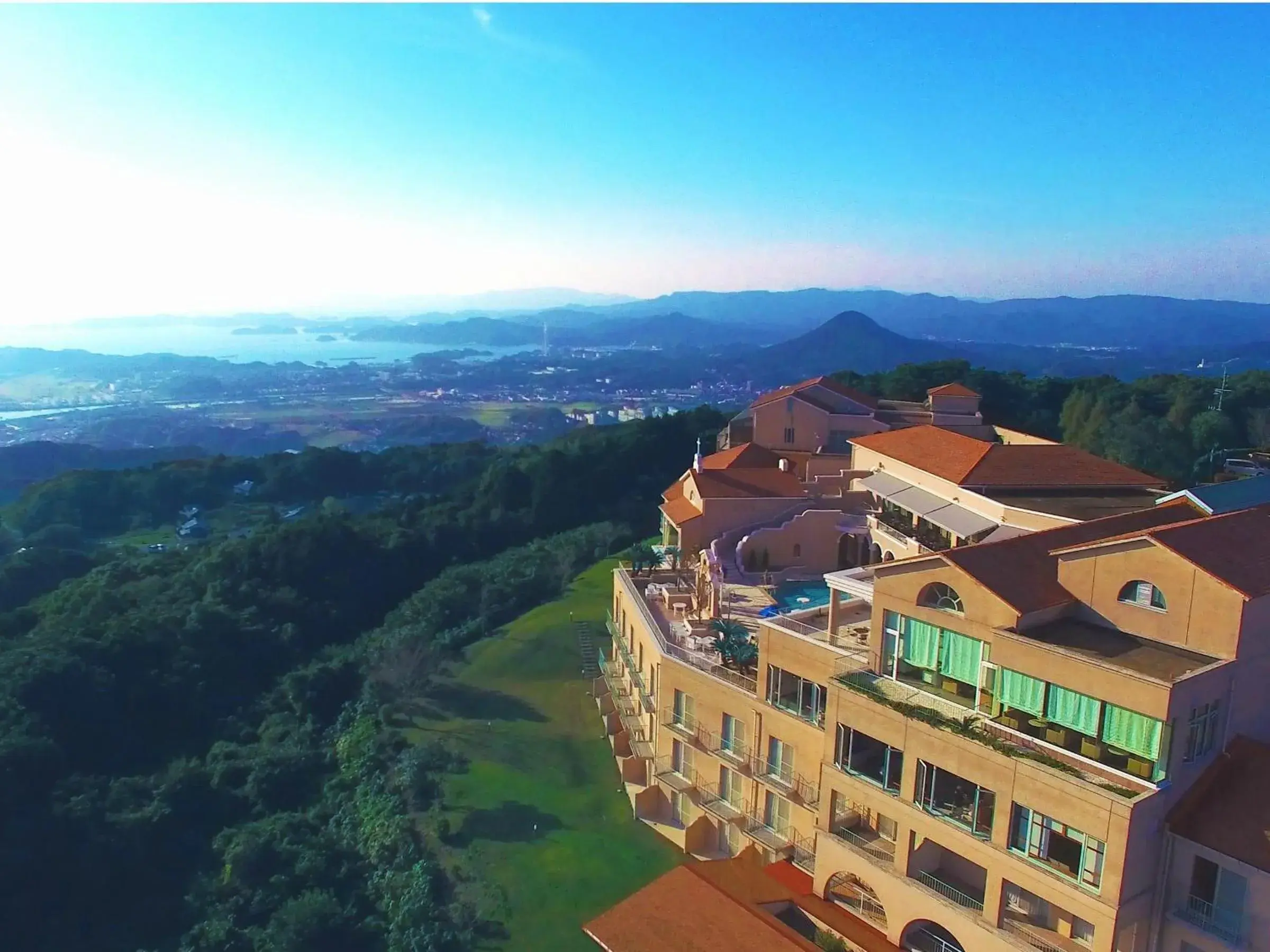 Property building, Bird's-eye View in Yumihari No Oka Hotel