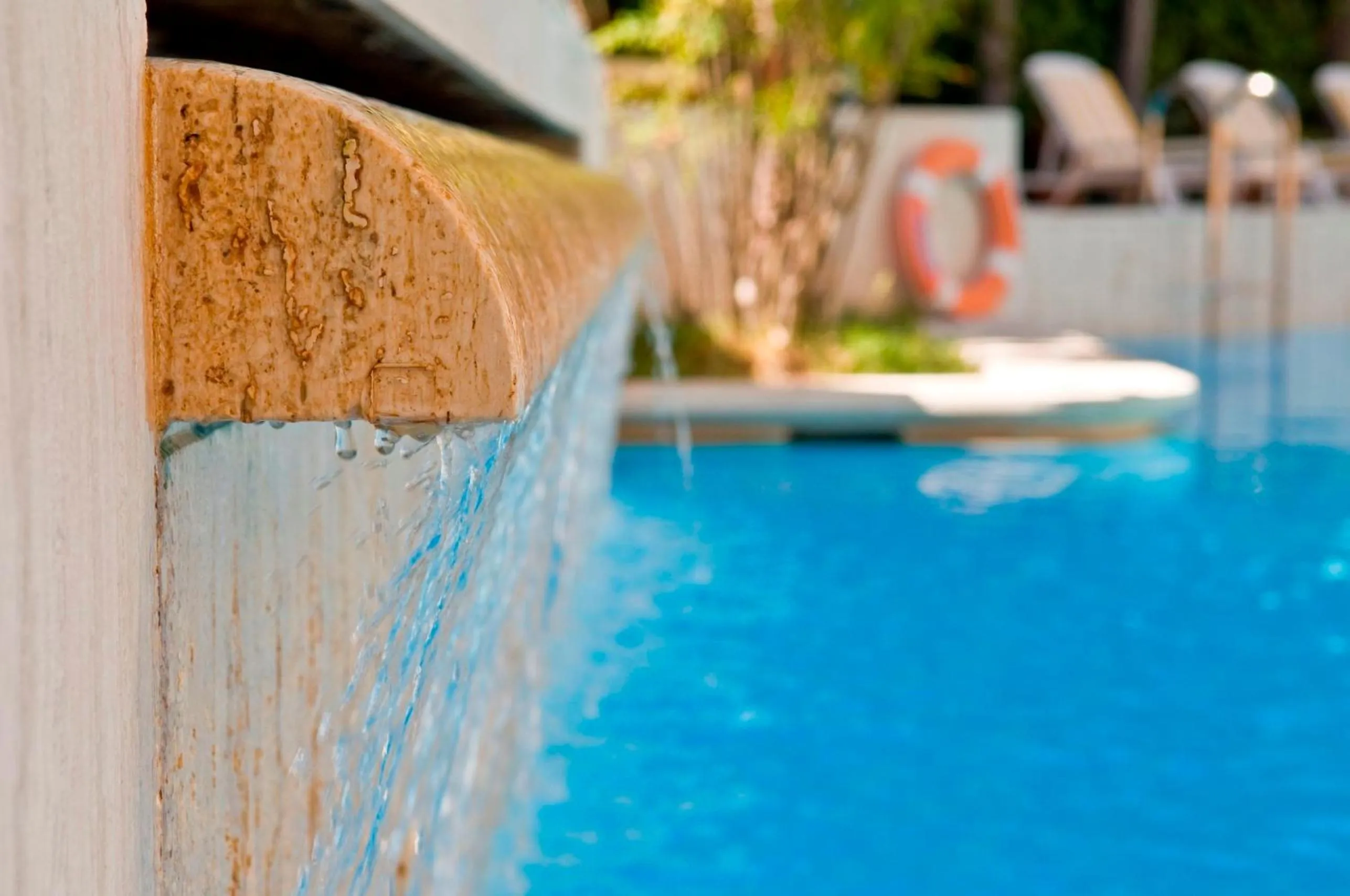 Swimming pool in Aldrovandi Residence City Suites