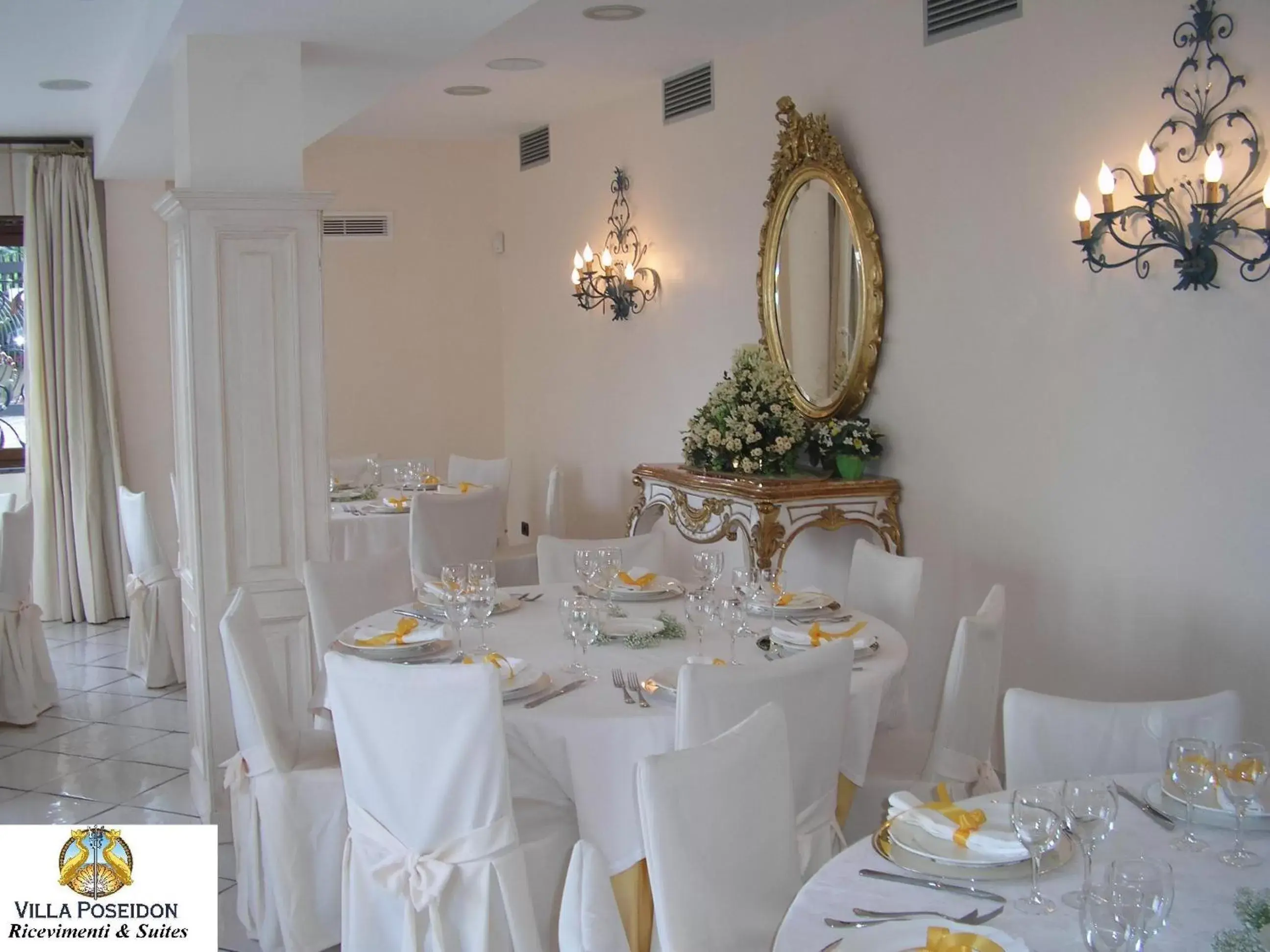 Restaurant/Places to Eat in Hotel Villa Poseidon & Events