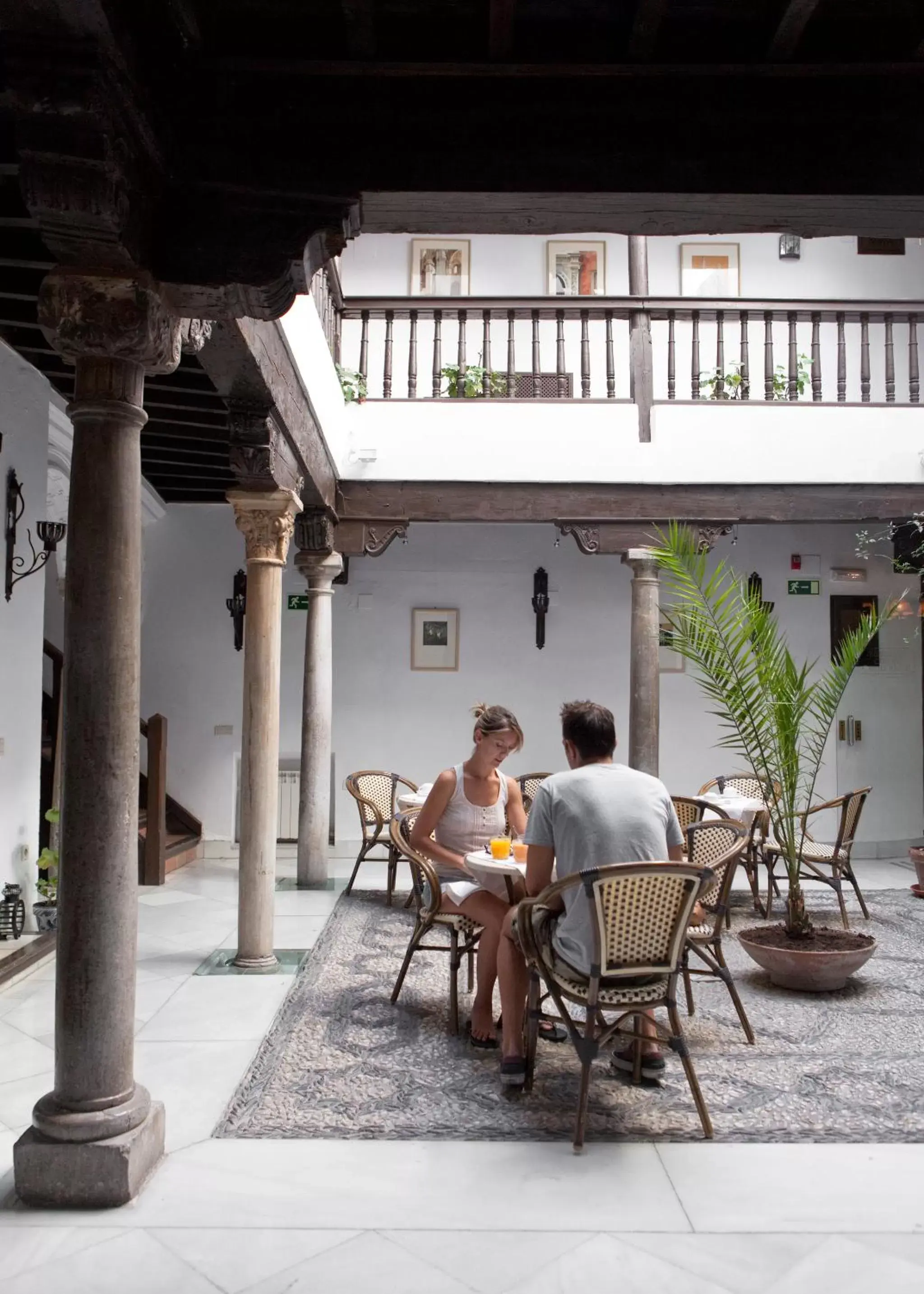 Patio in Casa del Capitel Nazarí