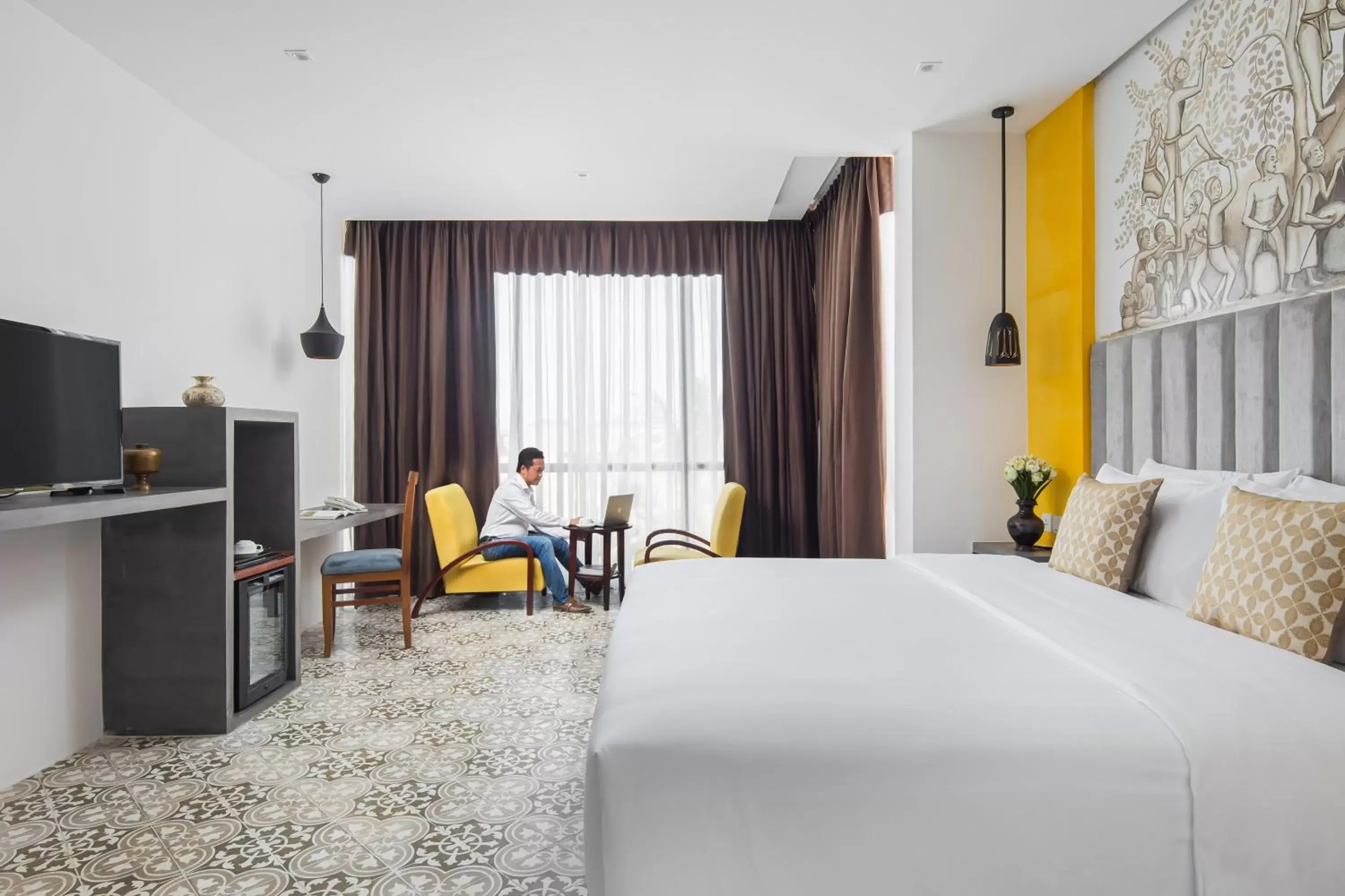 Bedroom, Bed in Siem Reap Palace Hotel & Spa Bedroom, Bed in Siem Reap Palace Hotel & Spa