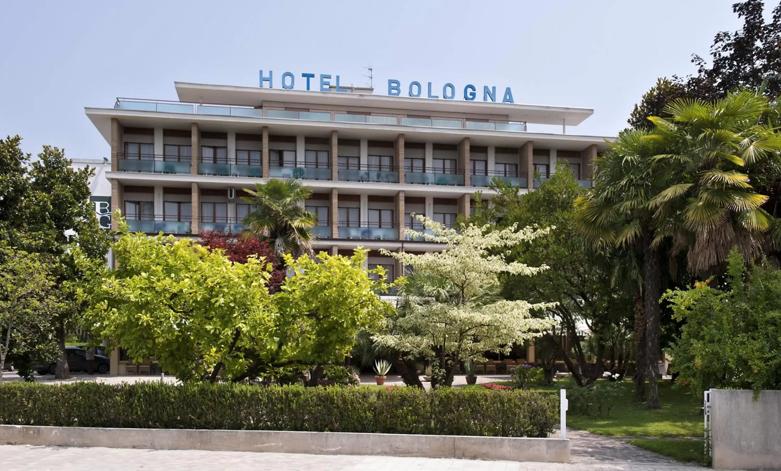 Facade/entrance, Property Building in Hotel Terme Bologna