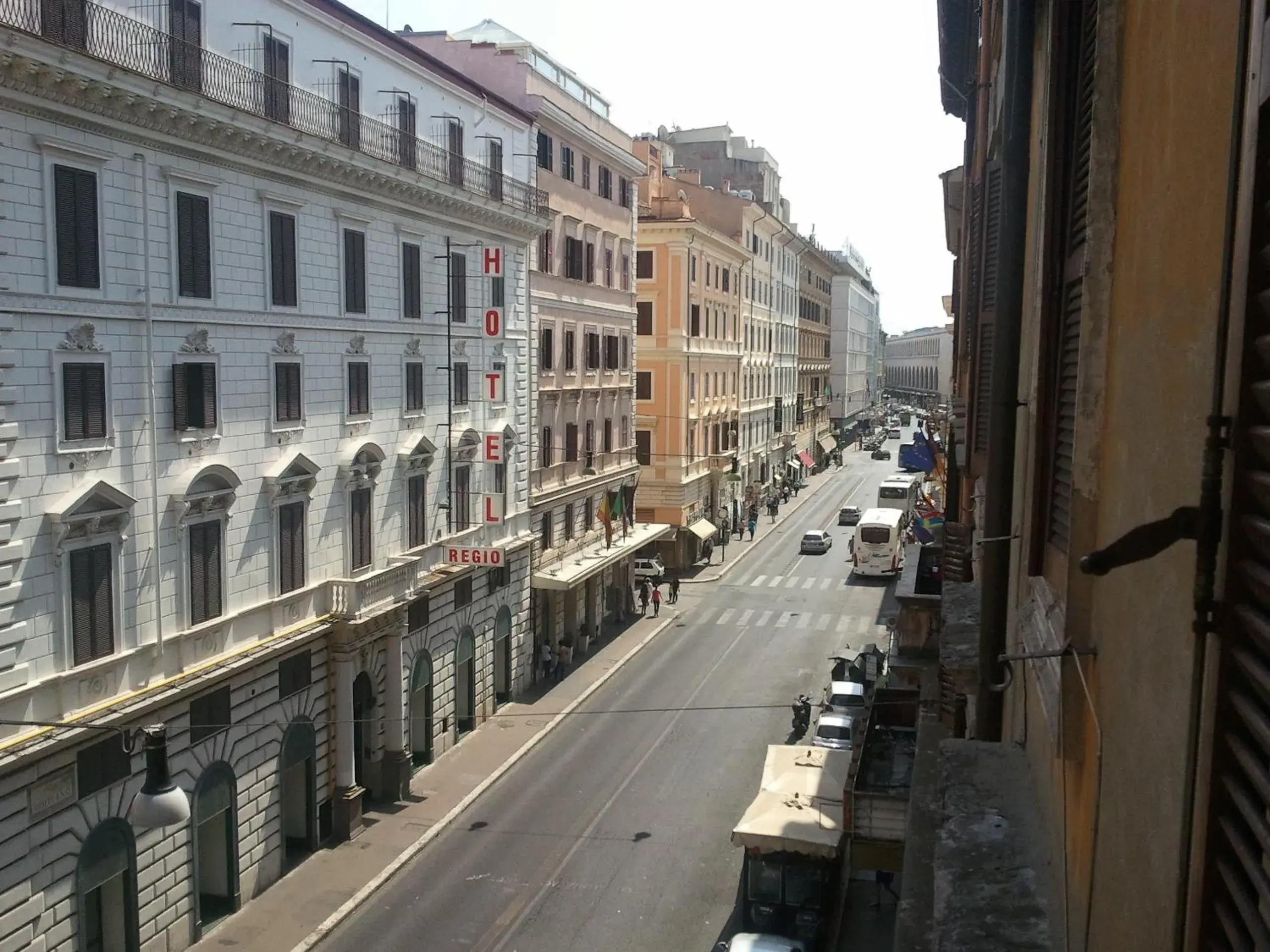 Street view in Hotel Cathrine