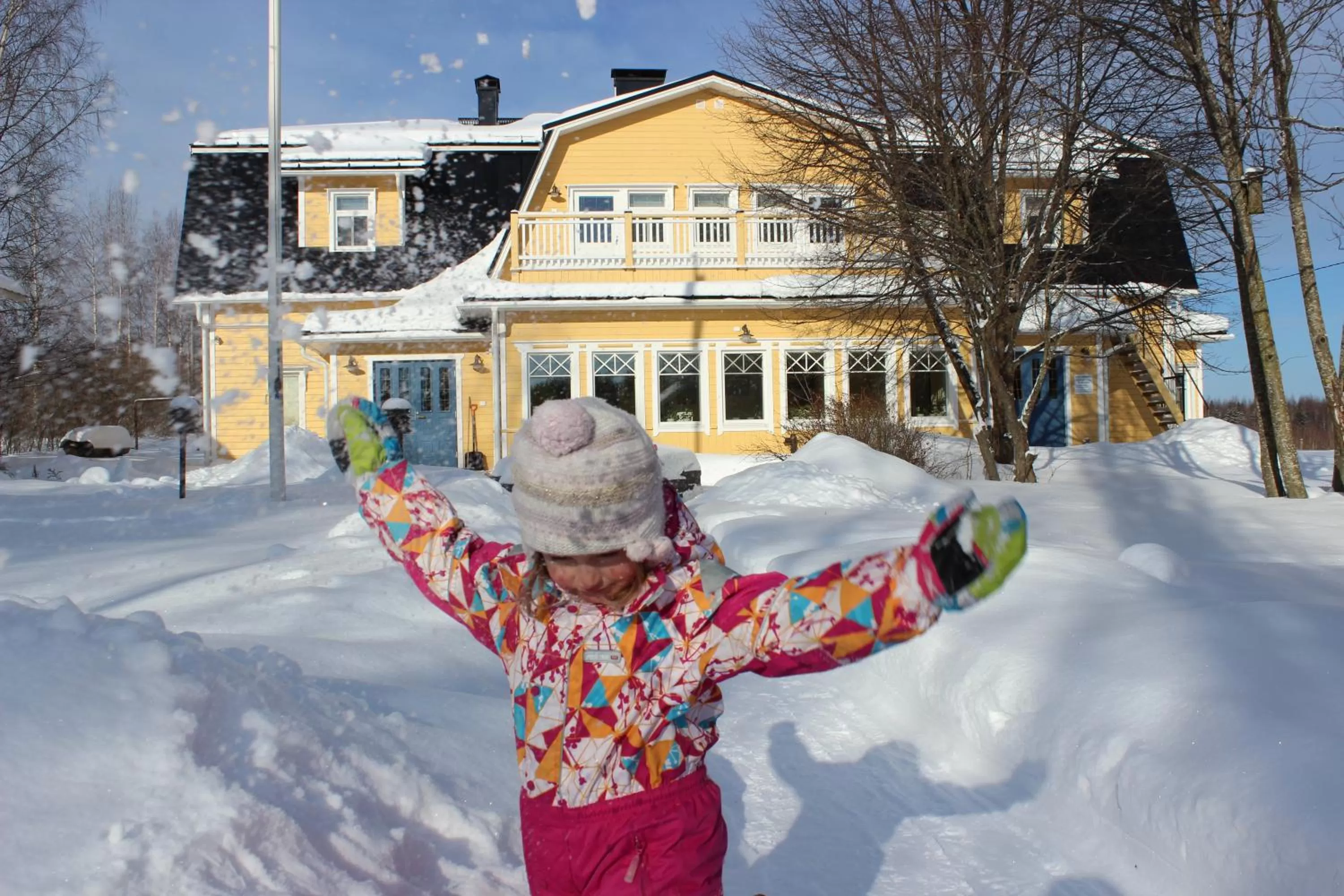 Winter in B&B Lomamokkila