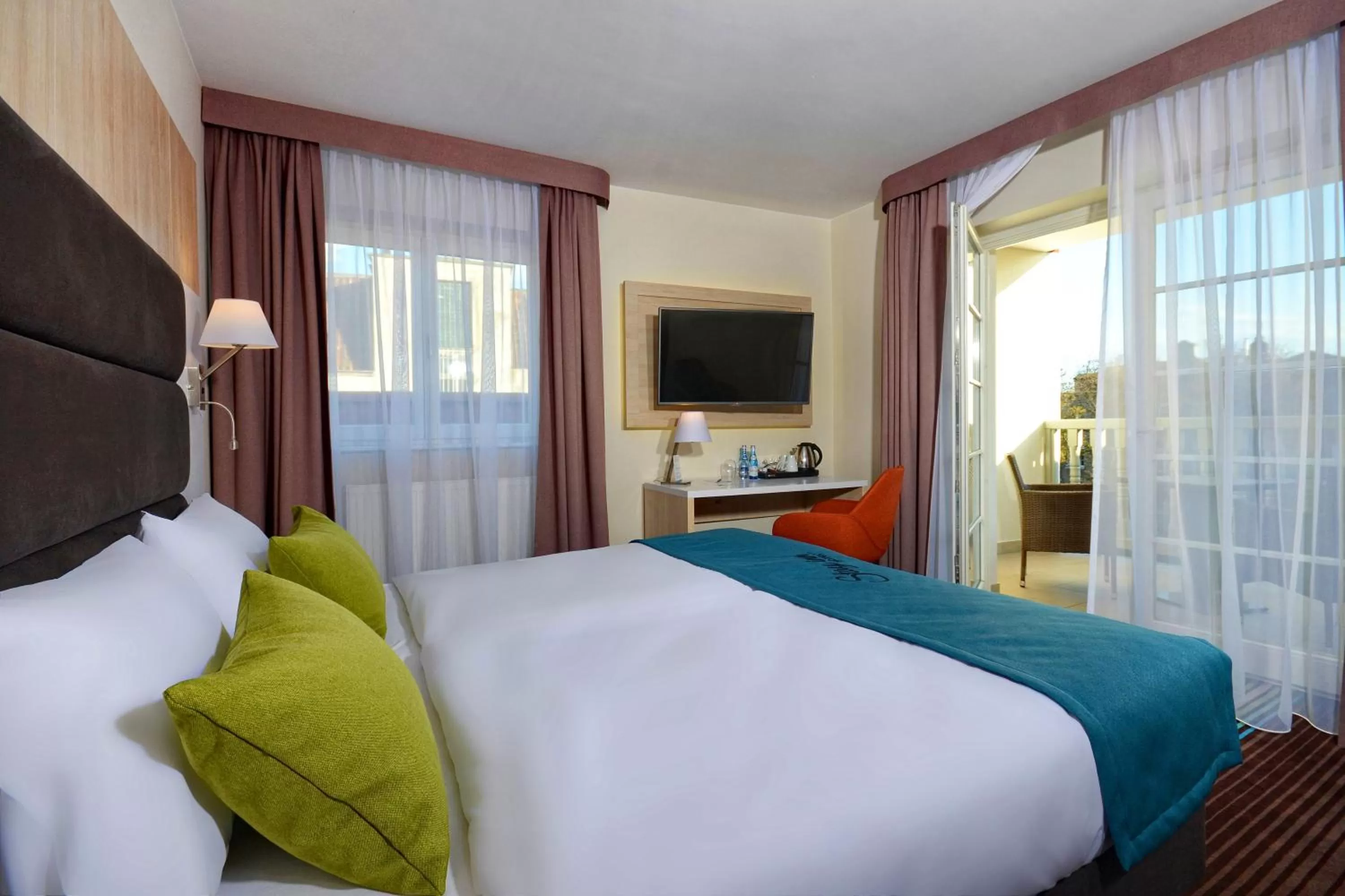 Superior Double Room with Balcony in Stay inn Hotel Gdańsk