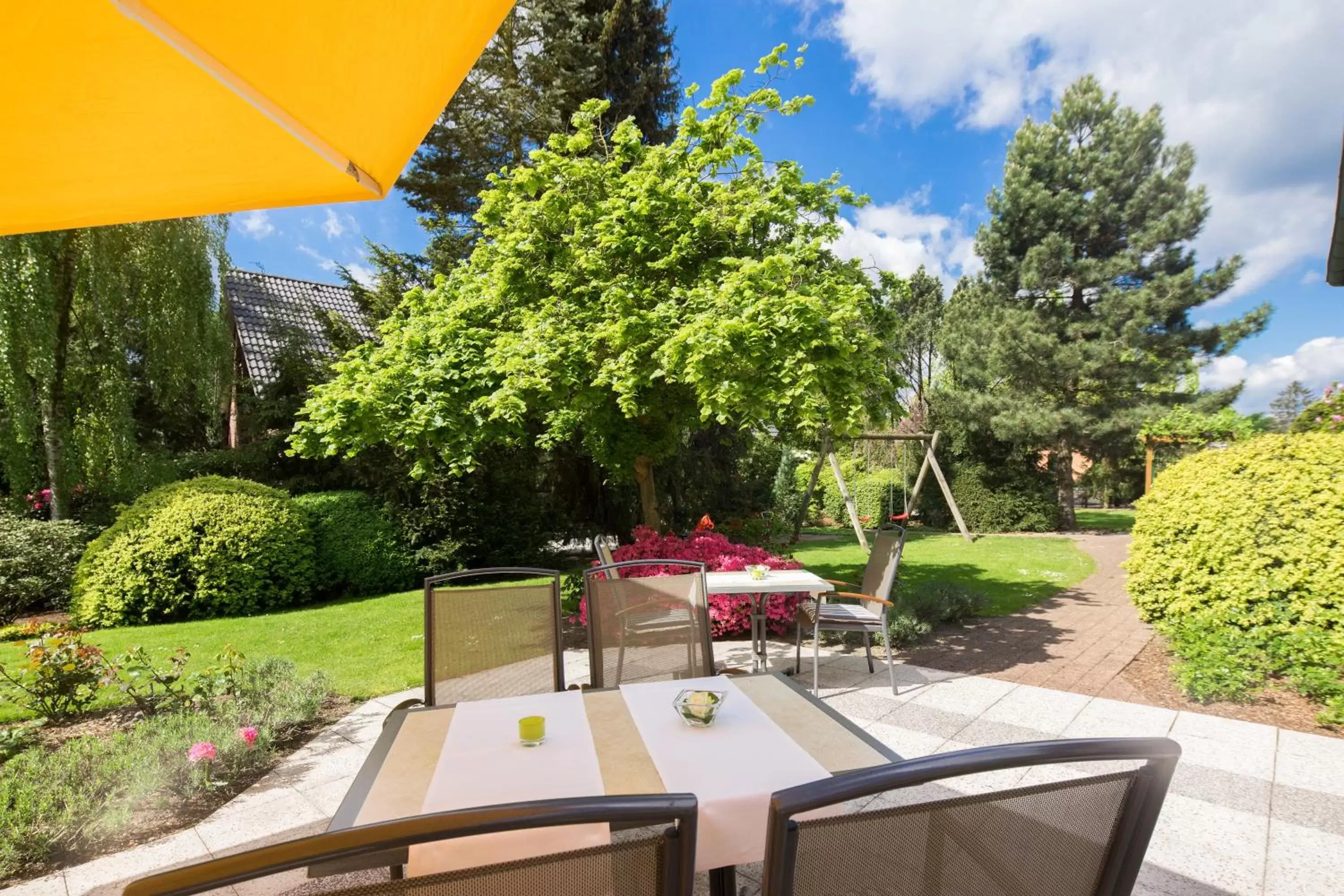 Garden in Hotel Celler Tor