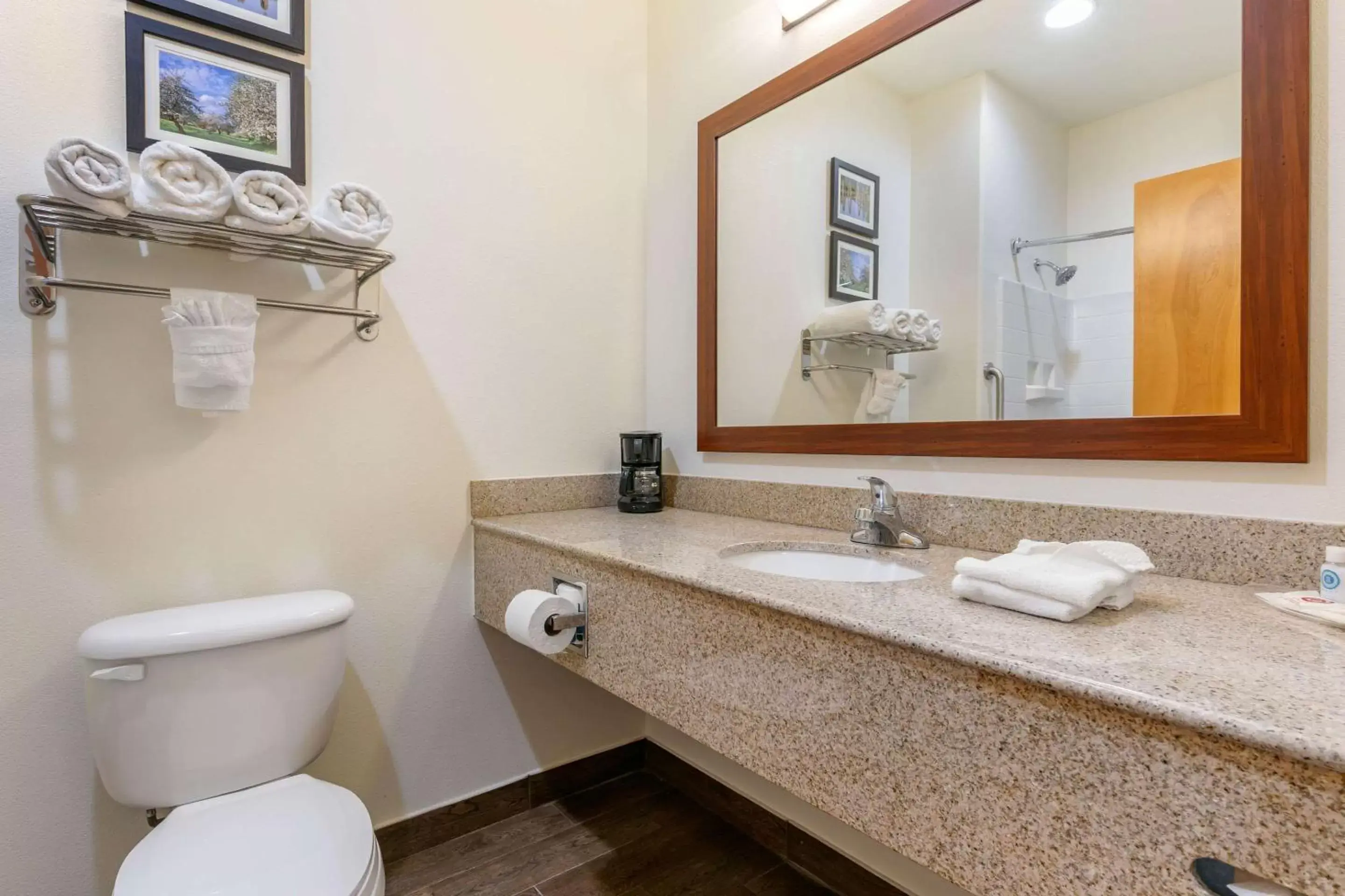 Bathroom in Comfort Suites Batesville