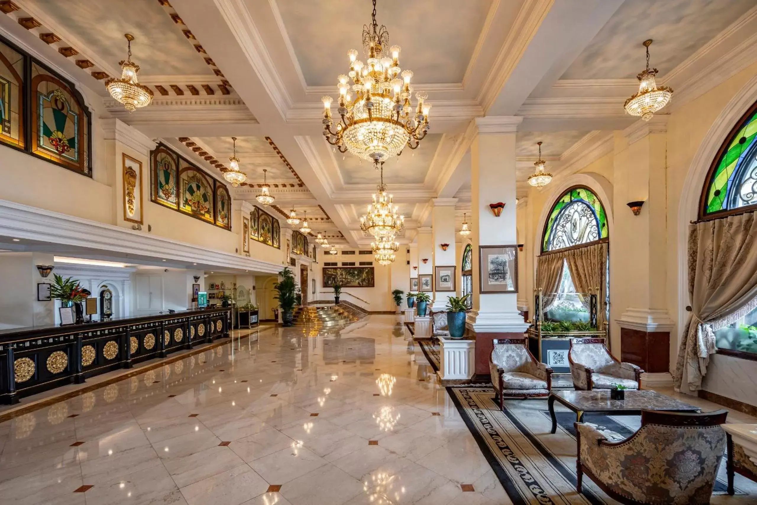 Lobby or reception, Lobby/Reception in Hotel Majestic Saigon