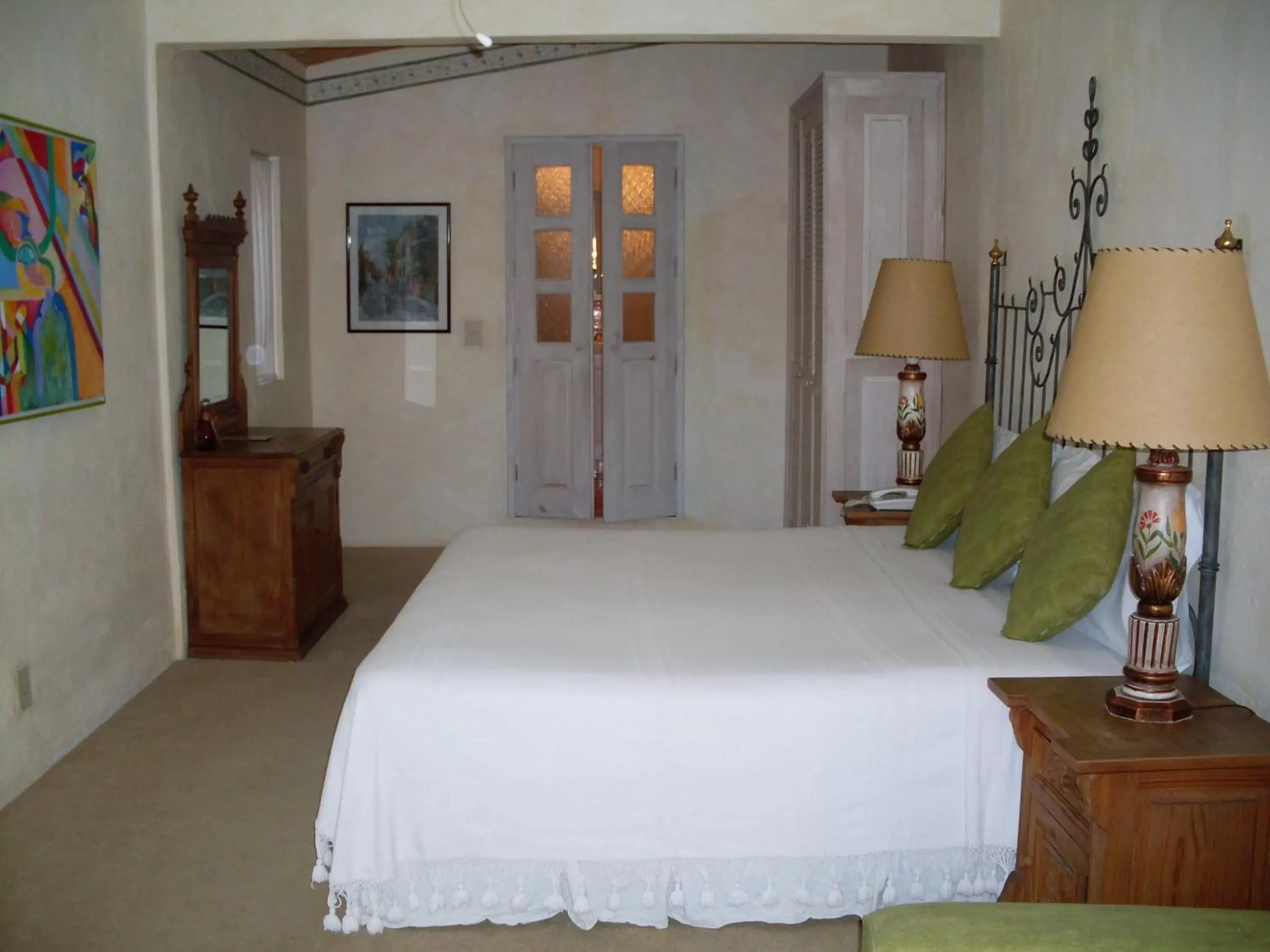 Bedroom, Bed in Villa Mirasol