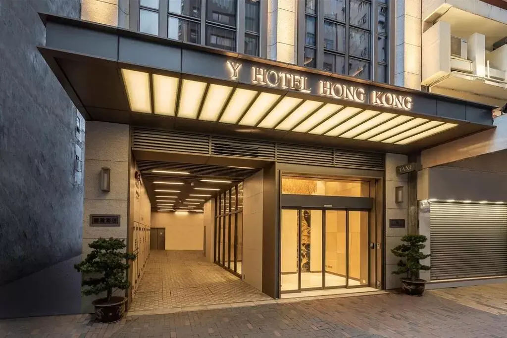 Facade/entrance in Y Hotel Hong Kong