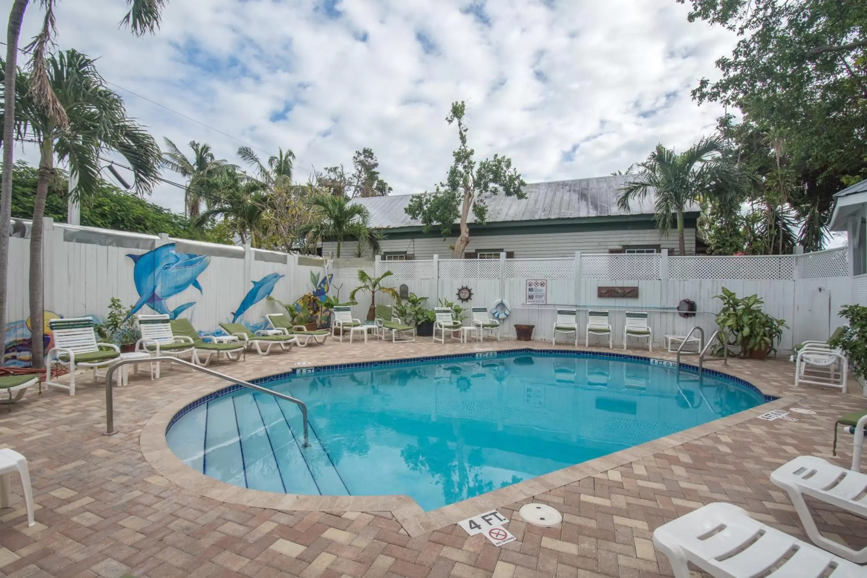 Swimming Pool in Duval House