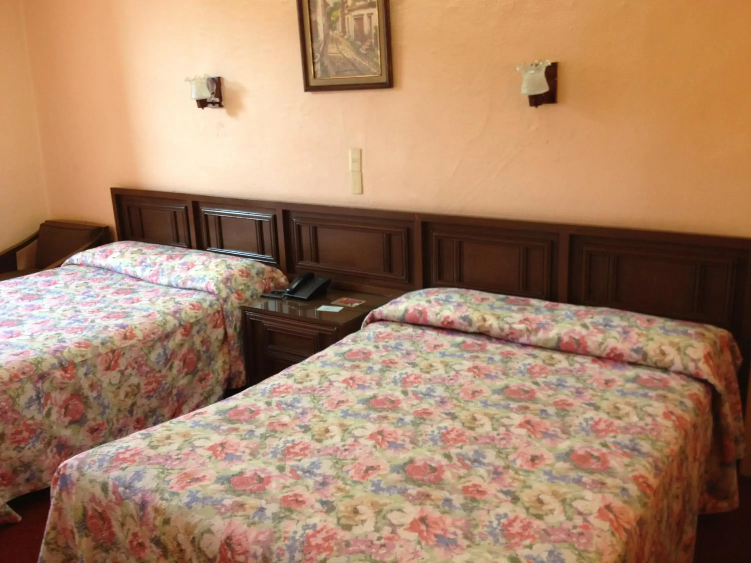 Bed in Hotel Gomez de Celaya
