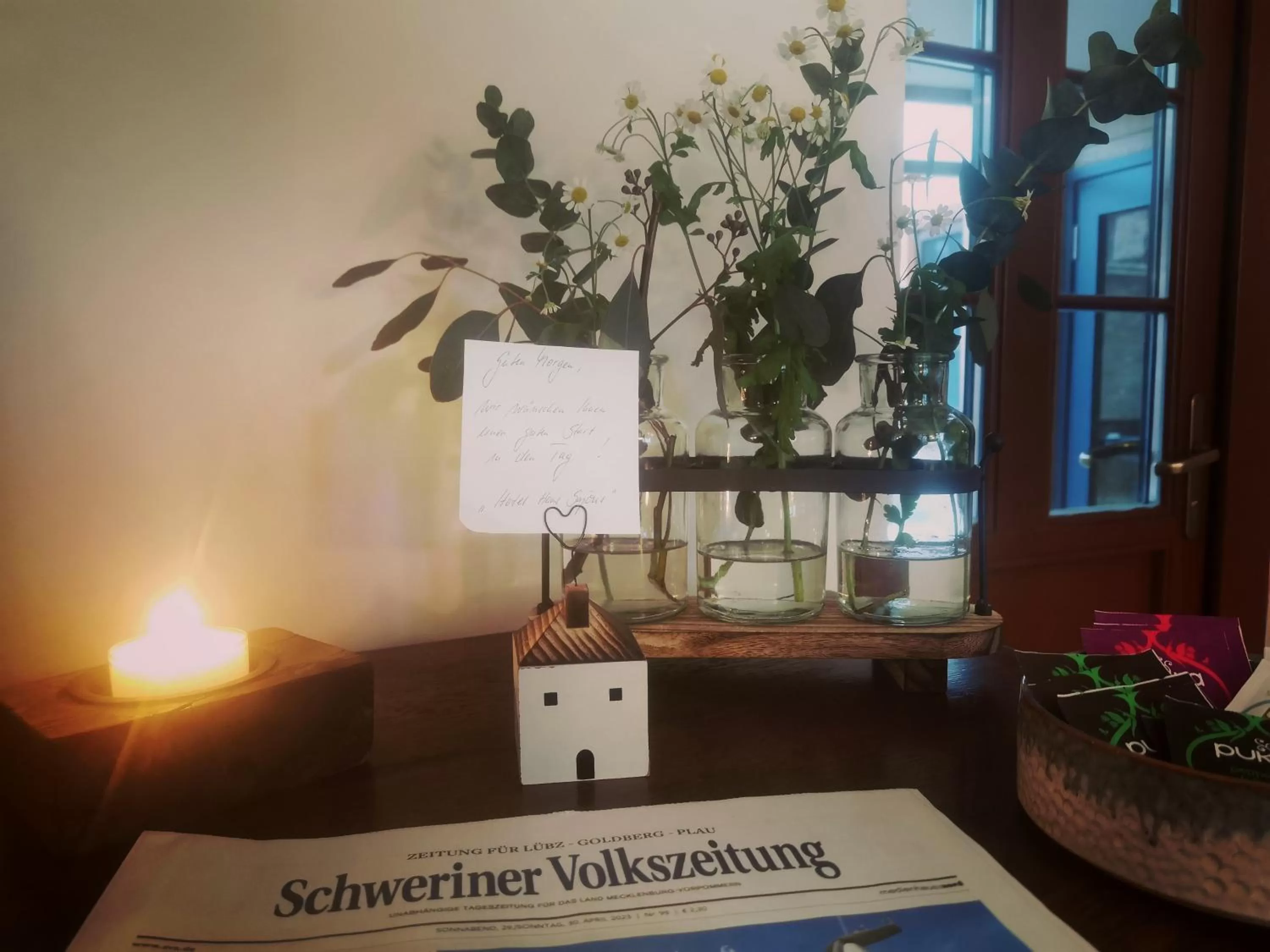 Breakfast in Hotel und Restaurant Haus Sajons