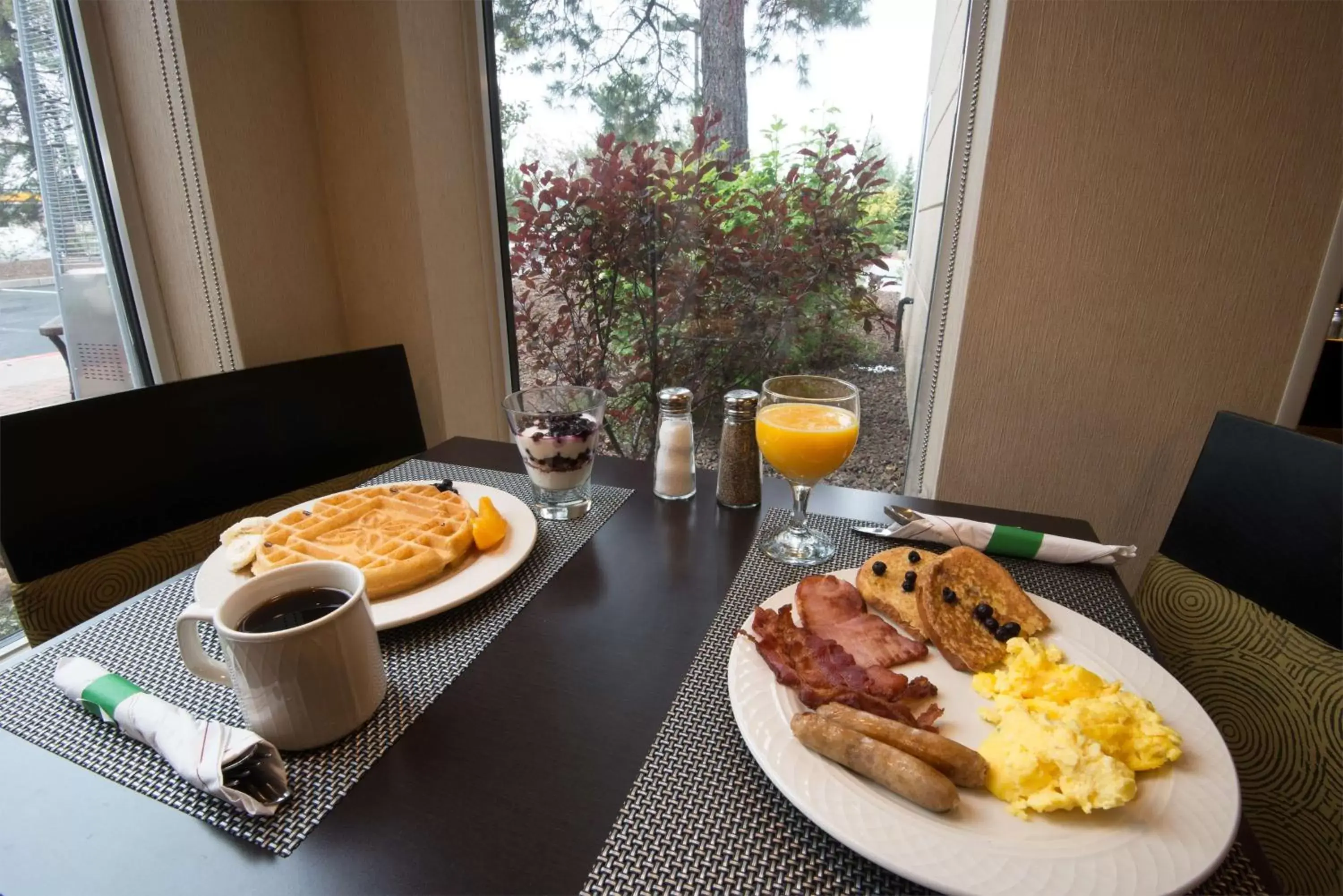 Breakfast in Hilton Garden Inn Flagstaff