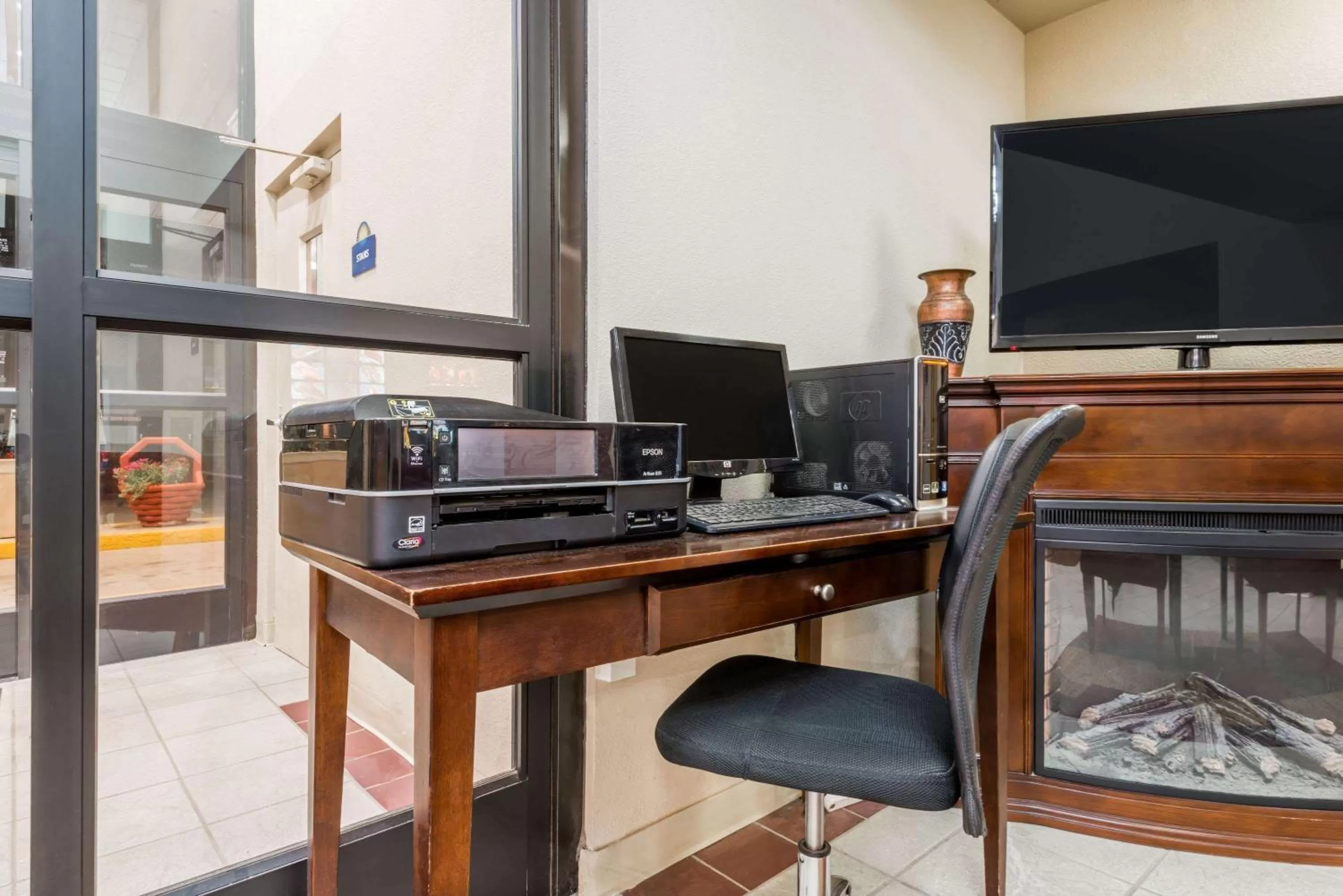 On site in Days Inn by Wyndham Gillette