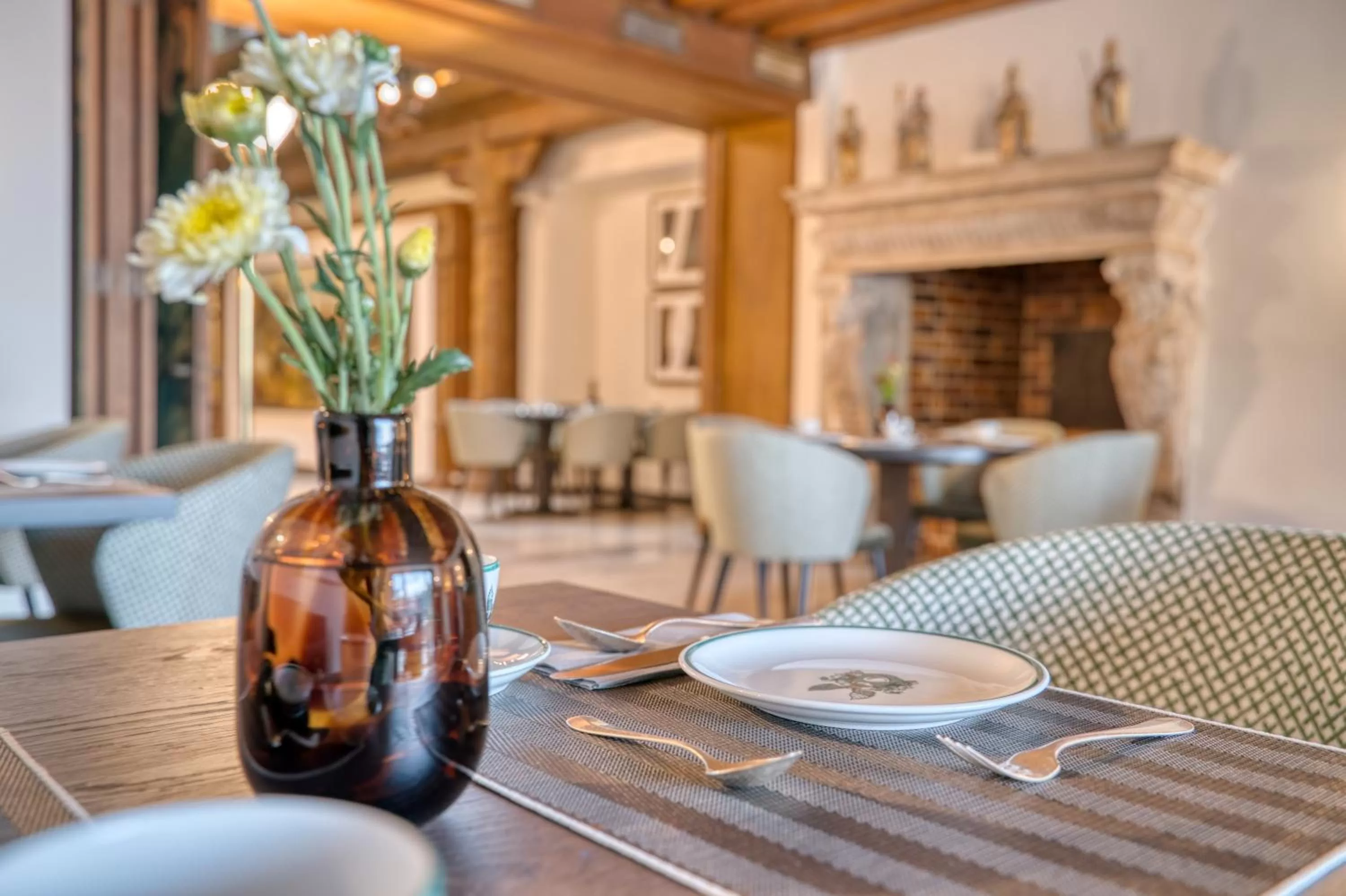 Dining area in Hotel Eisenhut