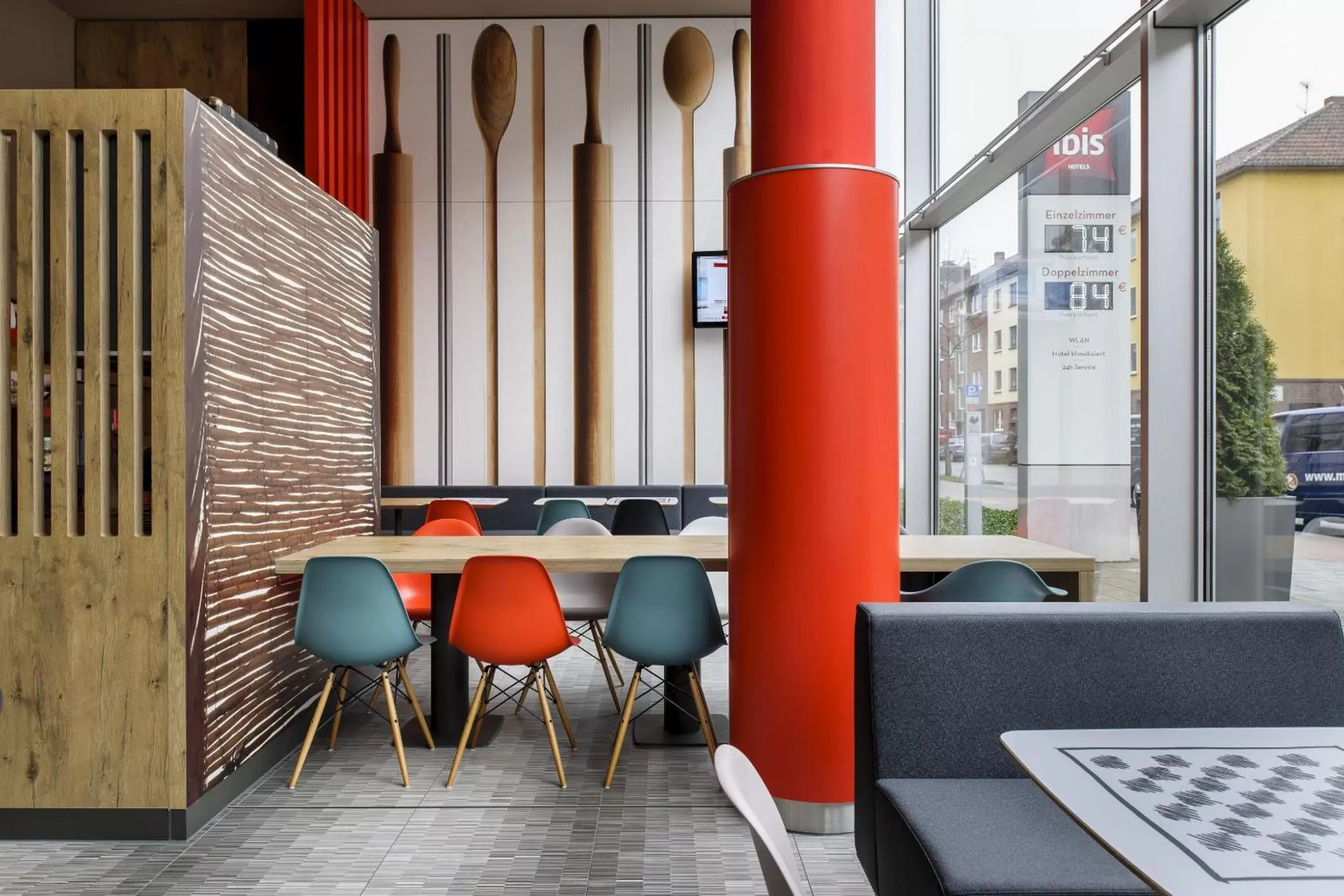 Lobby or reception, Restaurant/Places to Eat in Ibis Münster City