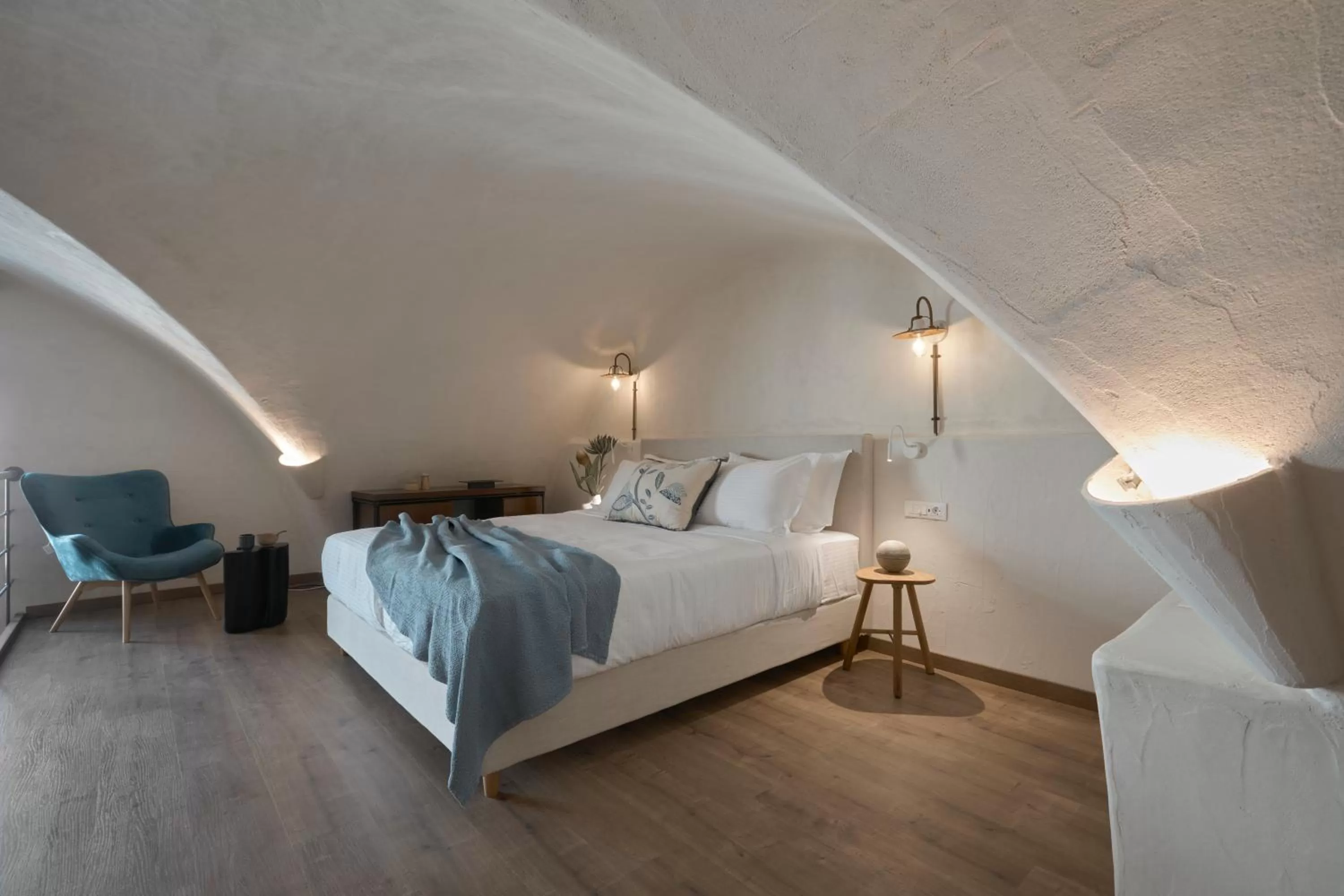 Bed in Winery Hotel 1870