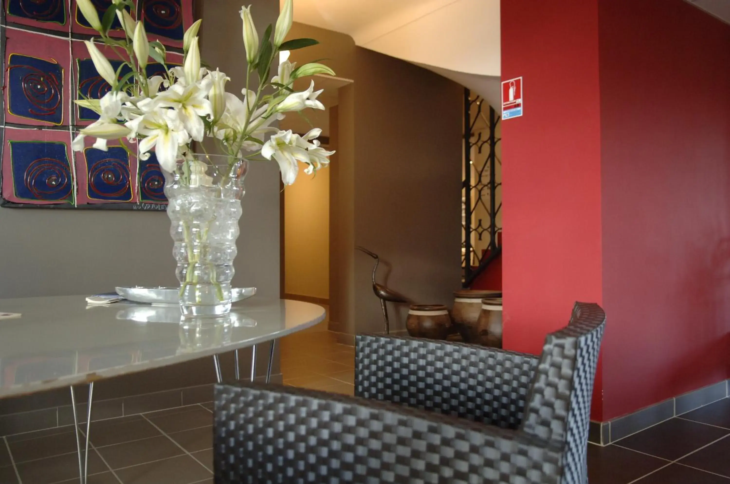 Lobby or reception, Seating Area in Hotel Canal Aigues Mortes