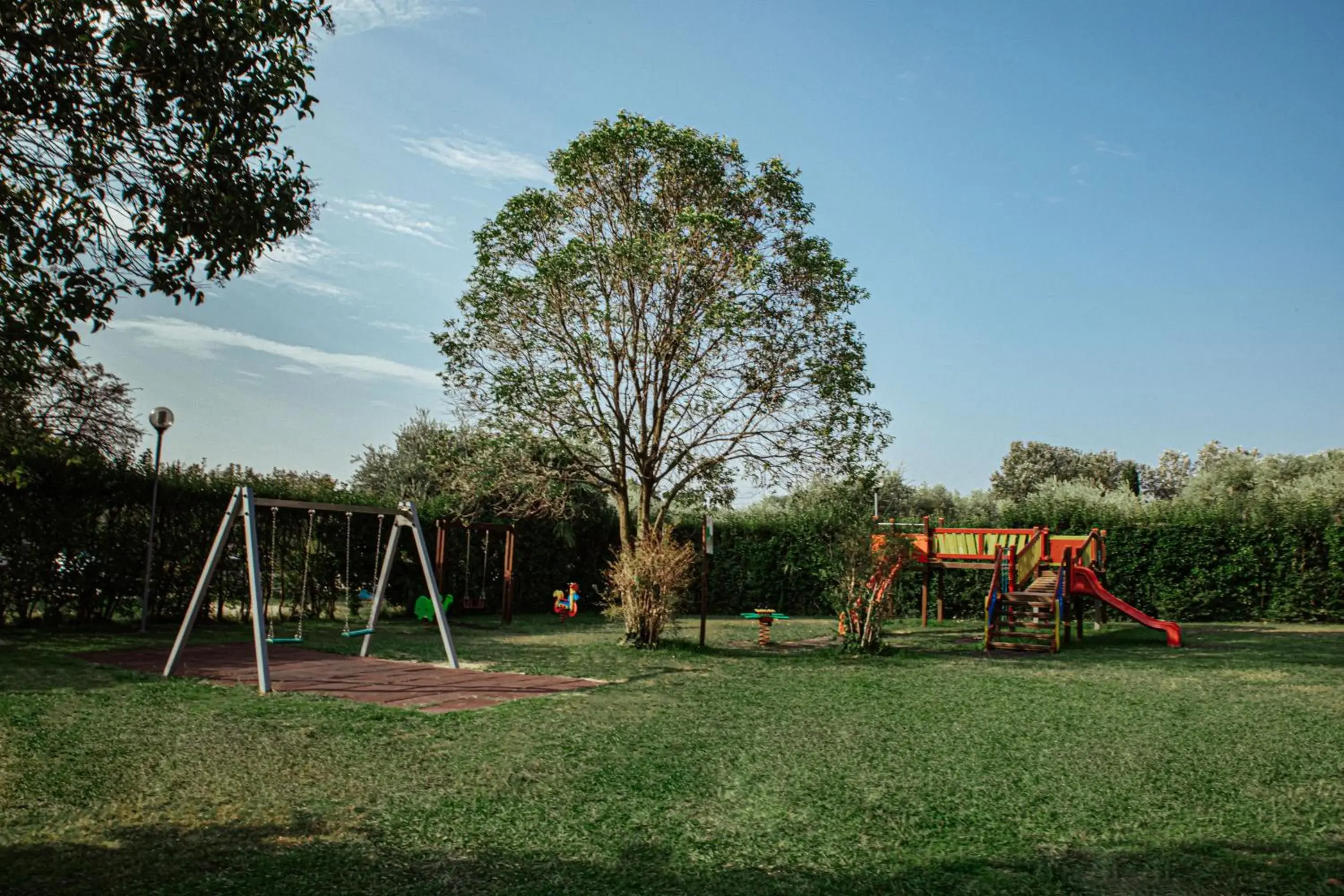 Children play ground, Children's Play Area in Camping Zocco