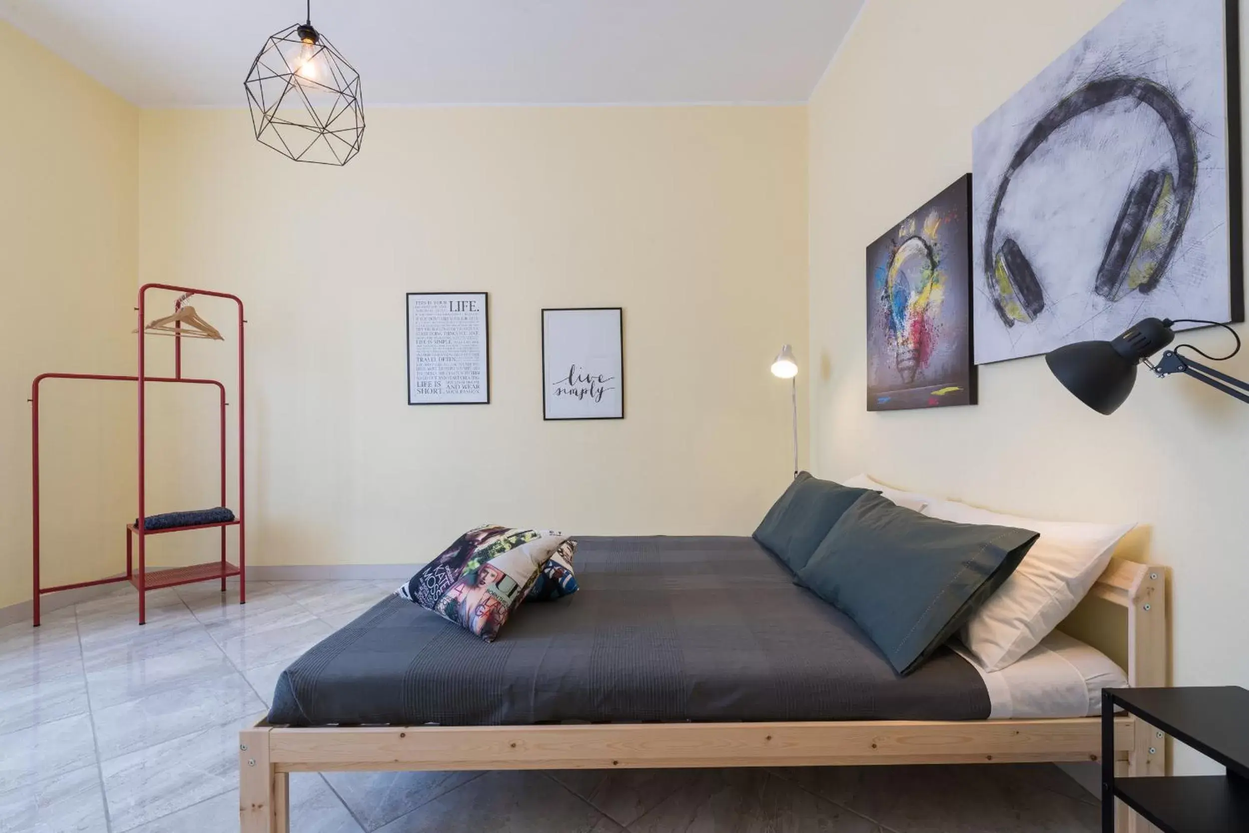 Bed in Travelershome Ciampino Bed&Breakfast