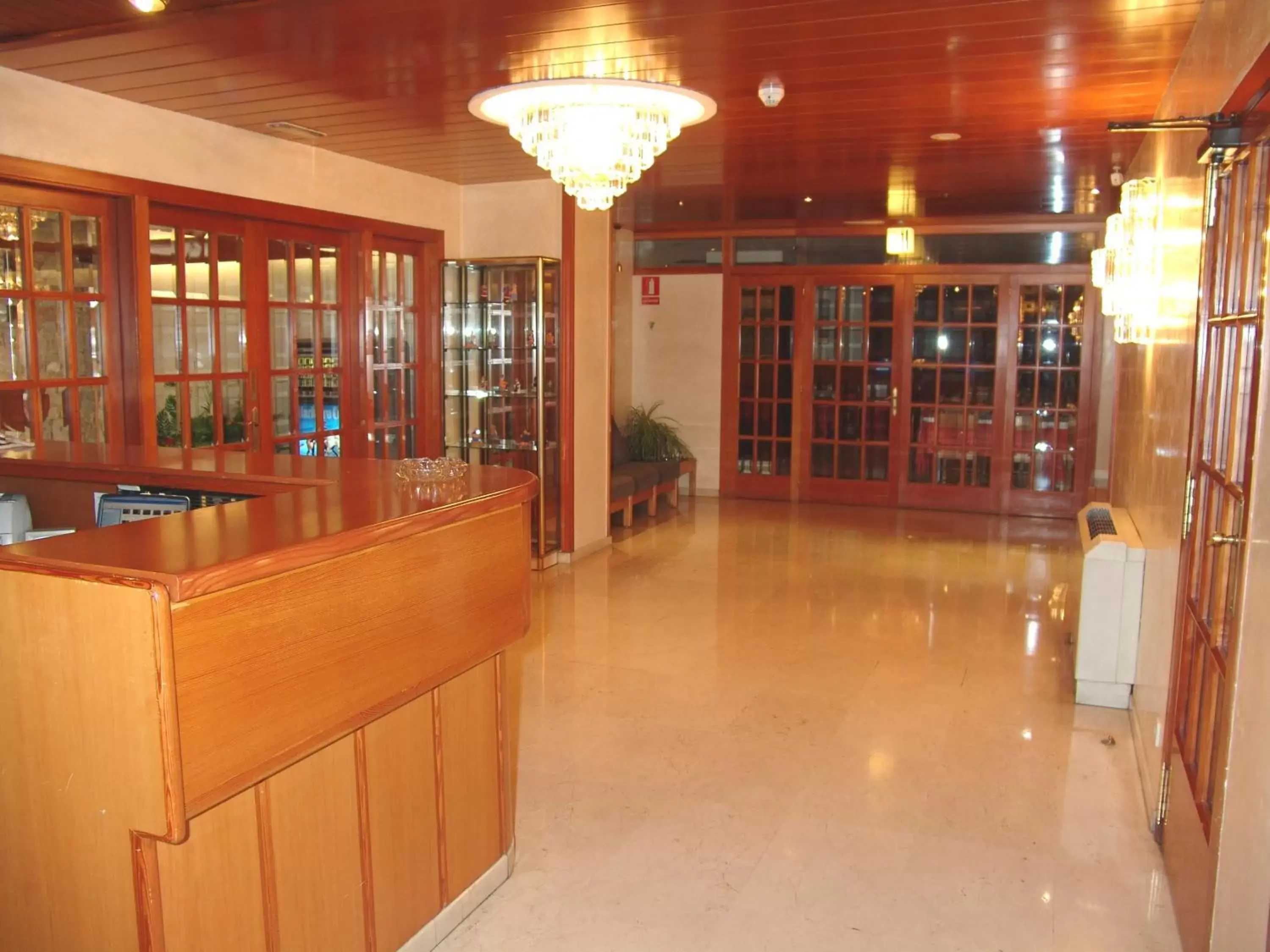 Lobby or reception in Hotel Folch Lobby or reception in Hotel Folch