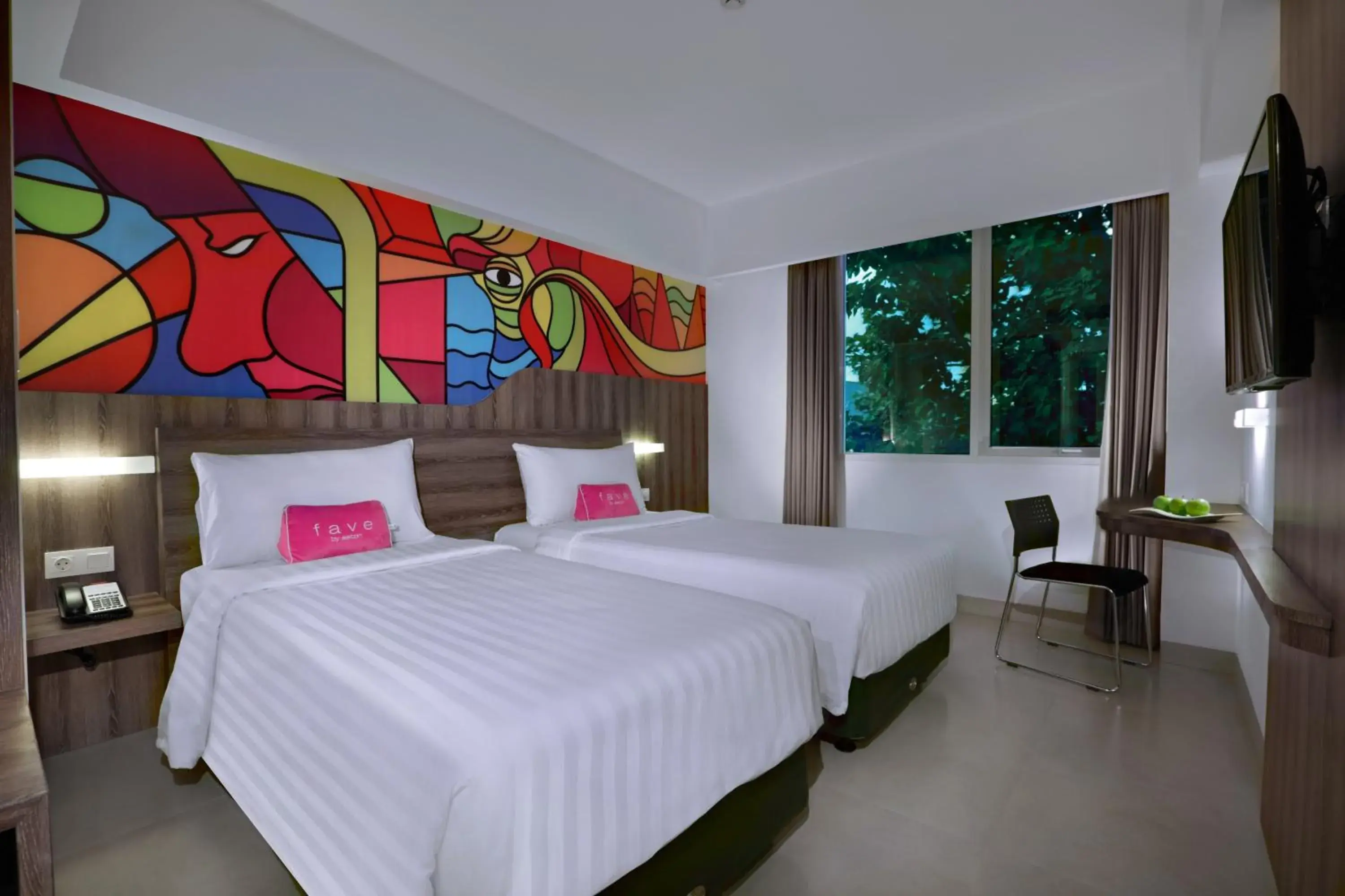 Bedroom, Room Photo in favehotel Kuta Kartika Plaza