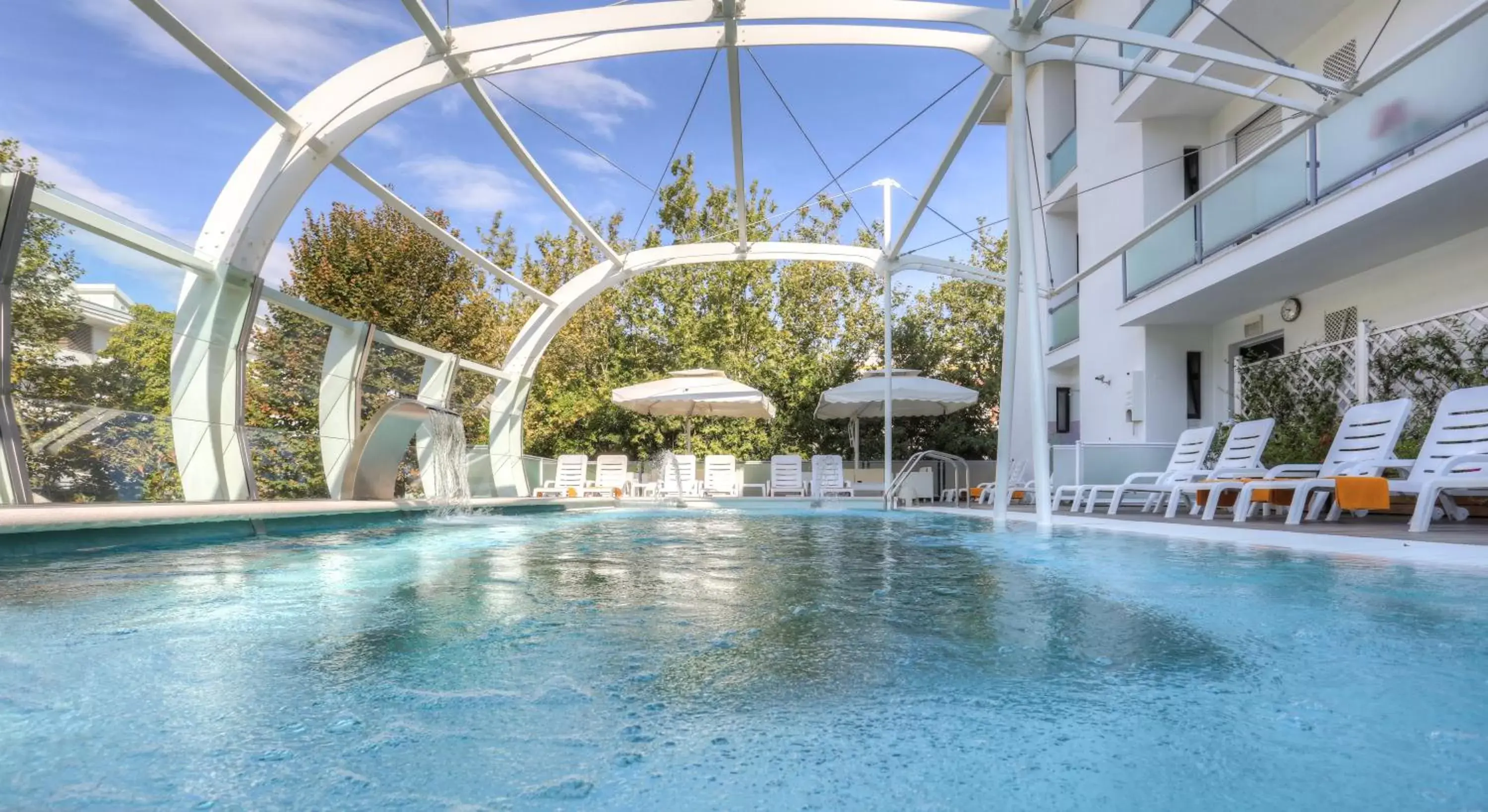 Swimming Pool in Hotel Boemia