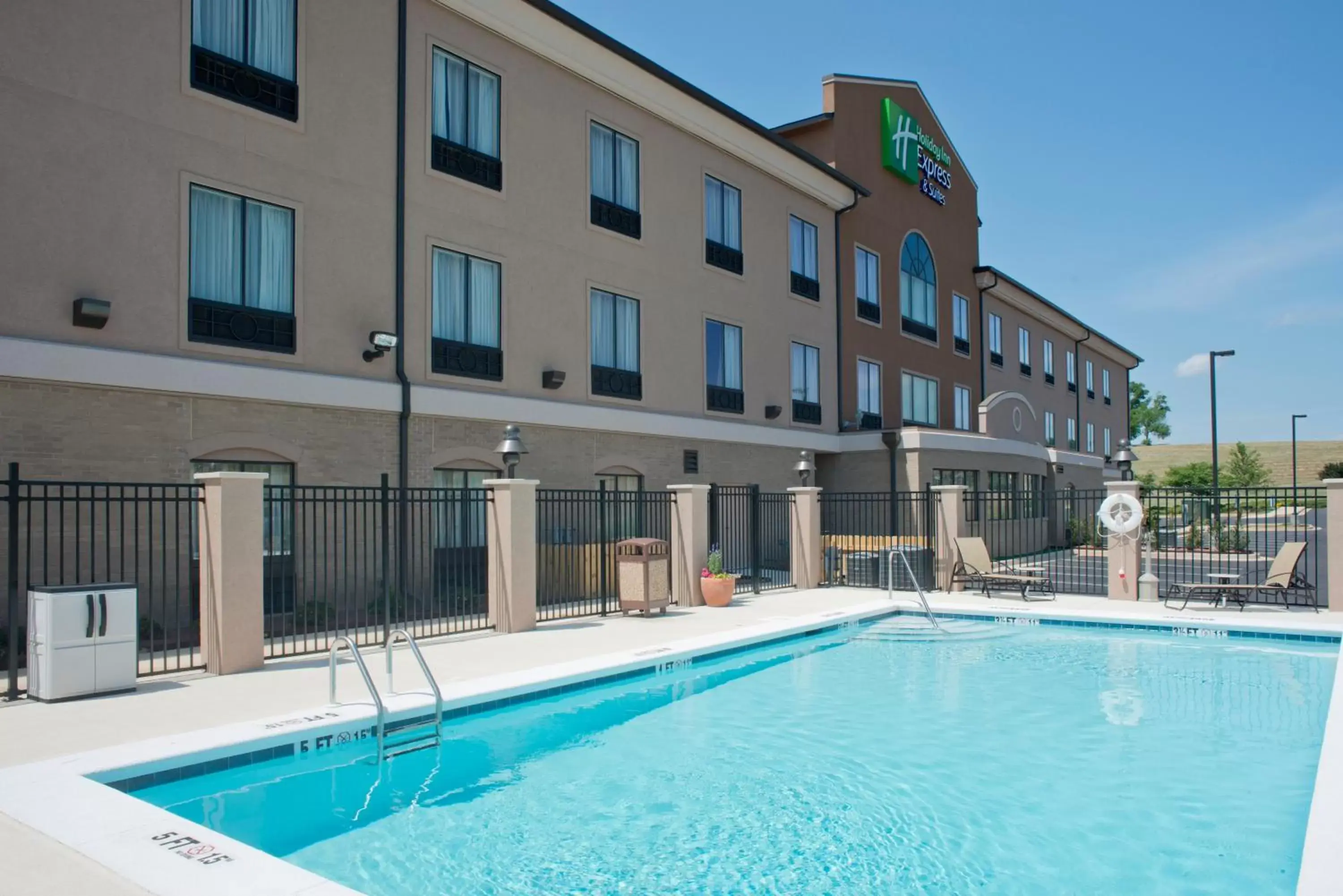 Swimming pool, Property Building in Holiday Inn Express Hotel & Suites Prattville South, an IHG Hotel
