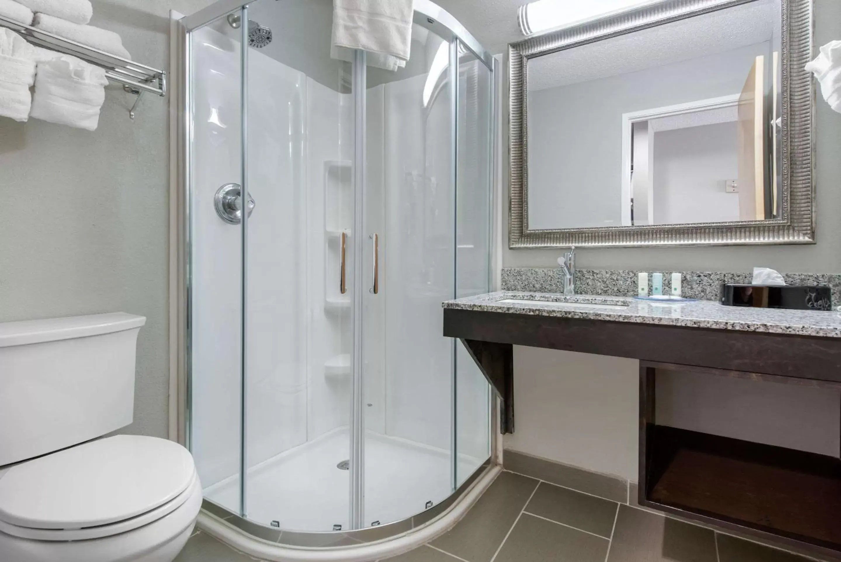 Bathroom in Quality Inn Indianapolis-Brownsburg - Indianapolis West