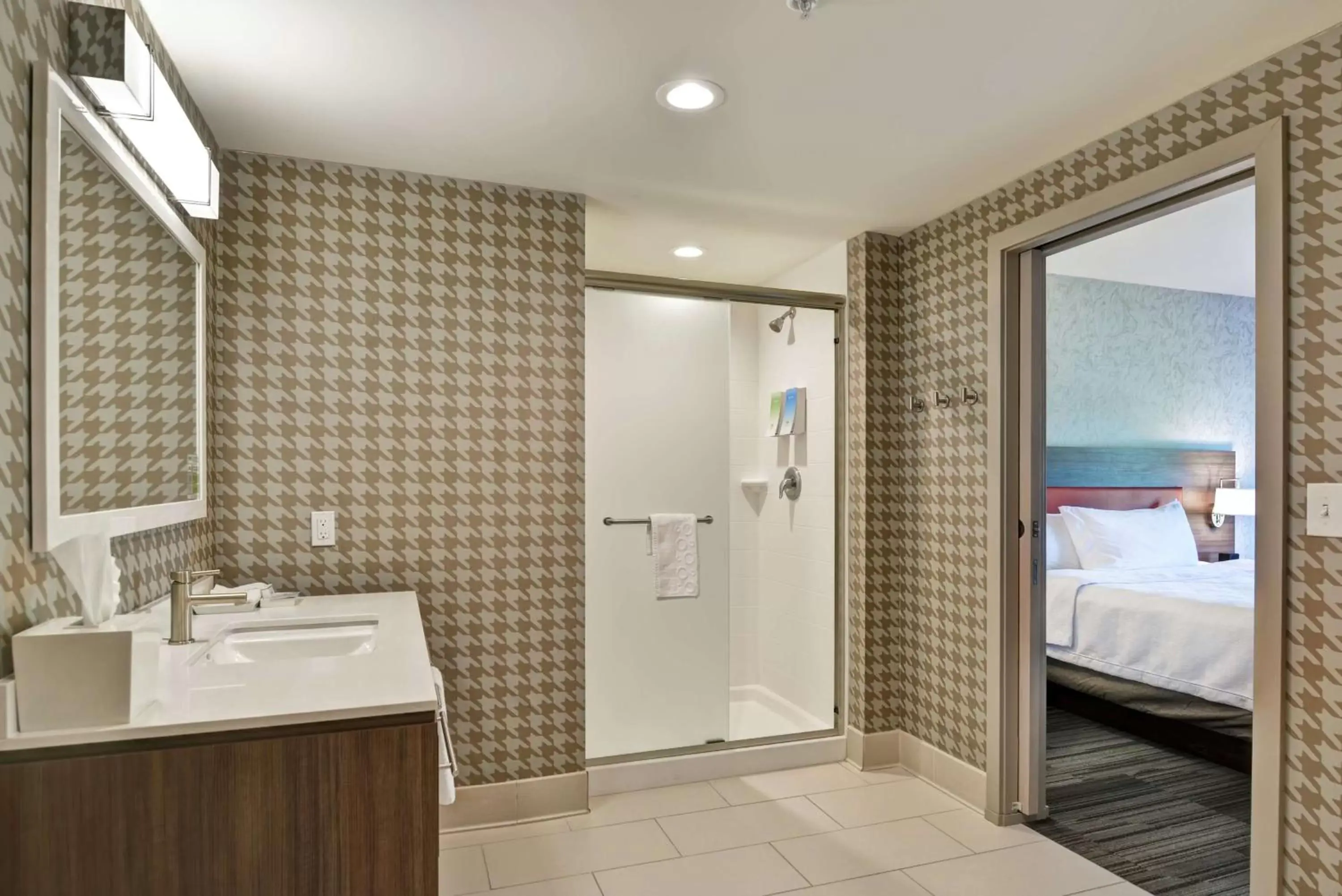 Bathroom in Home2 Suites By Hilton Dayton Vandalia