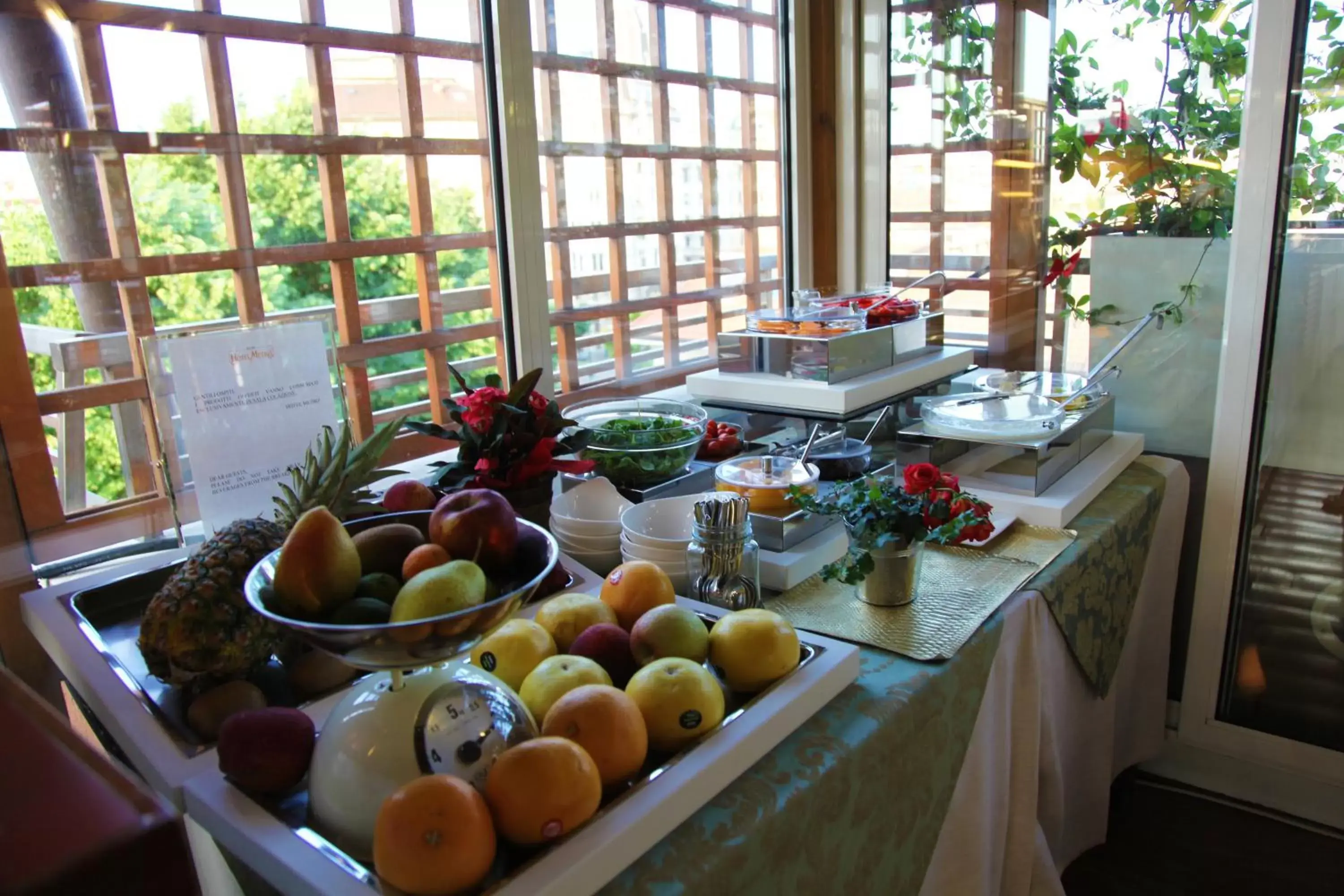 Food in Hotel Metrò