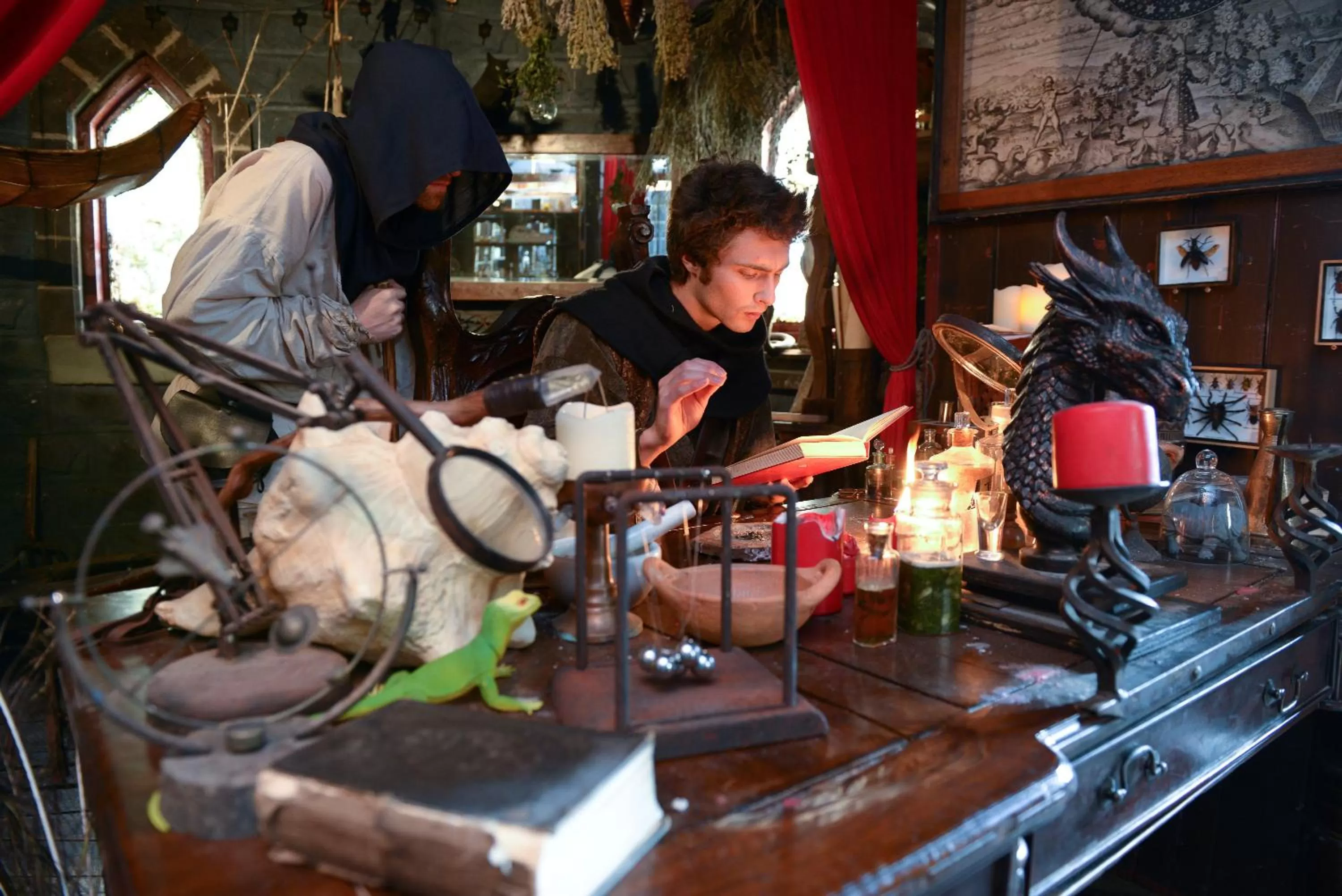 Decorative detail in Kryal Castle Ballarat