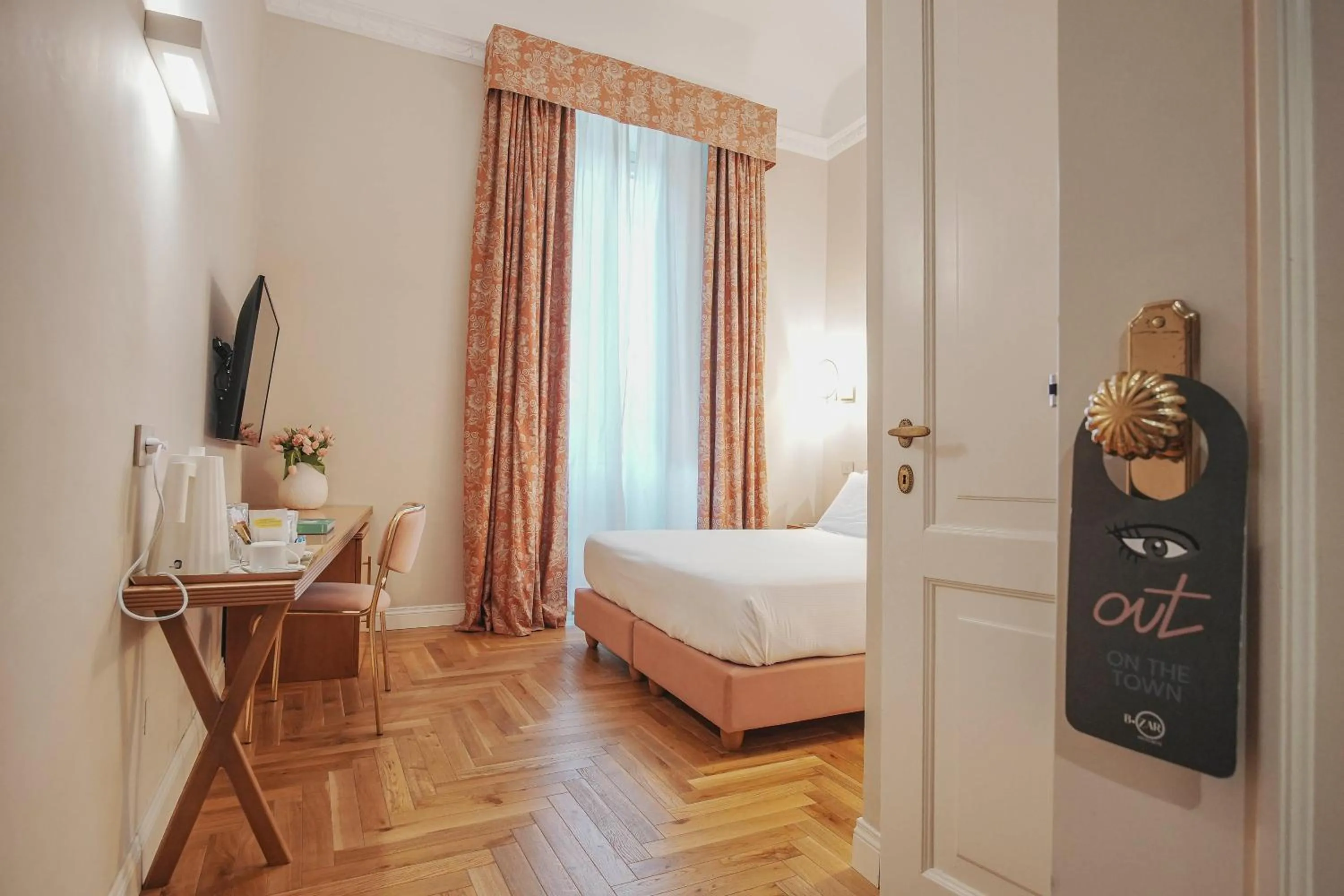 Bed in Hotel City Palazzo Dei Cardinali