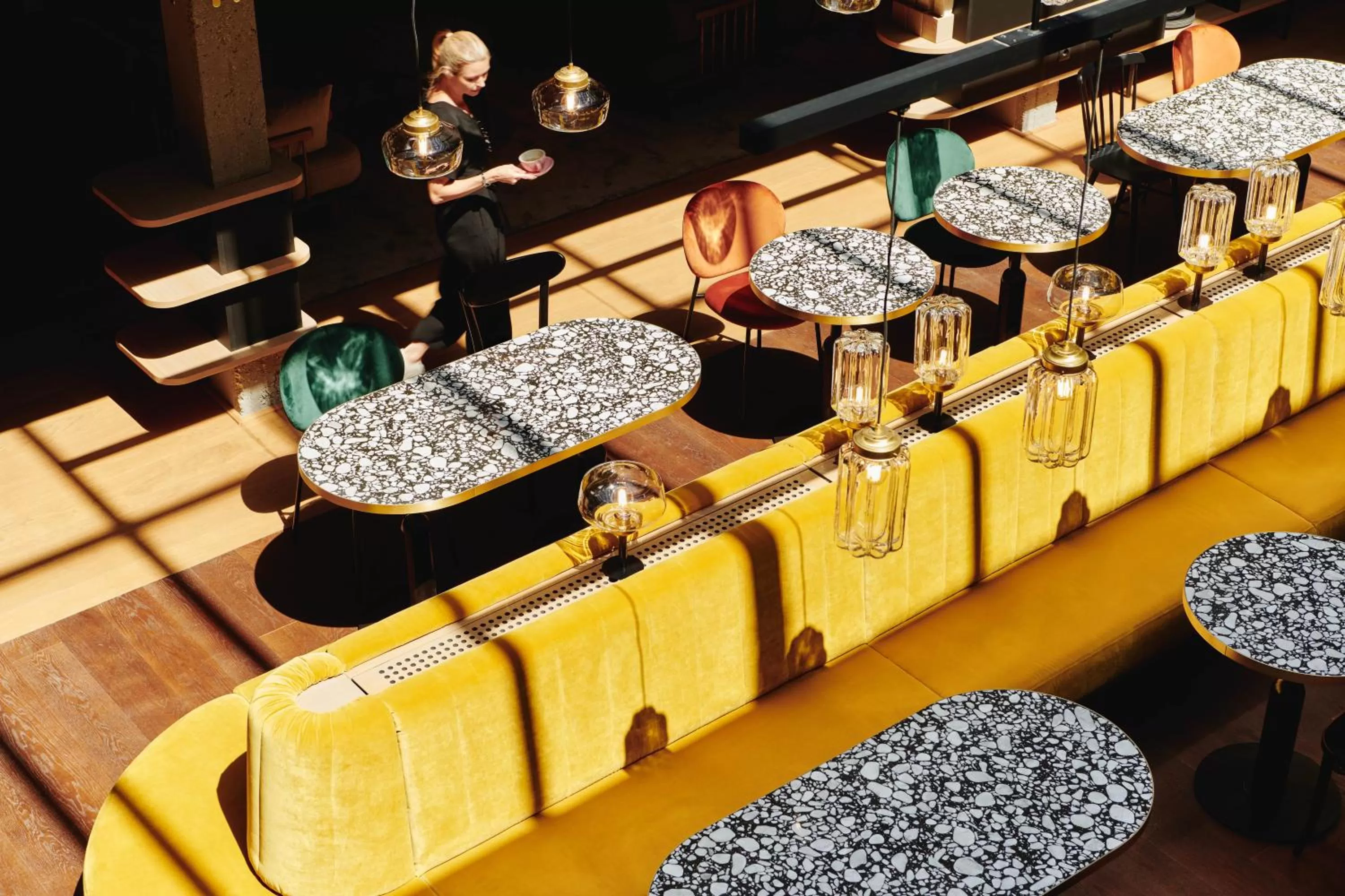 Decorative detail in Hotel Gilbert