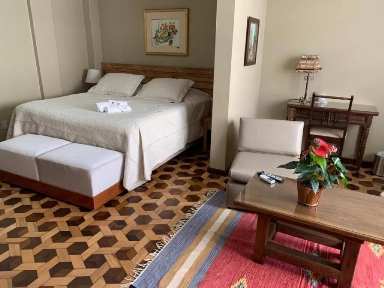 Photo of the whole room, Bed in Hotel San Rafael