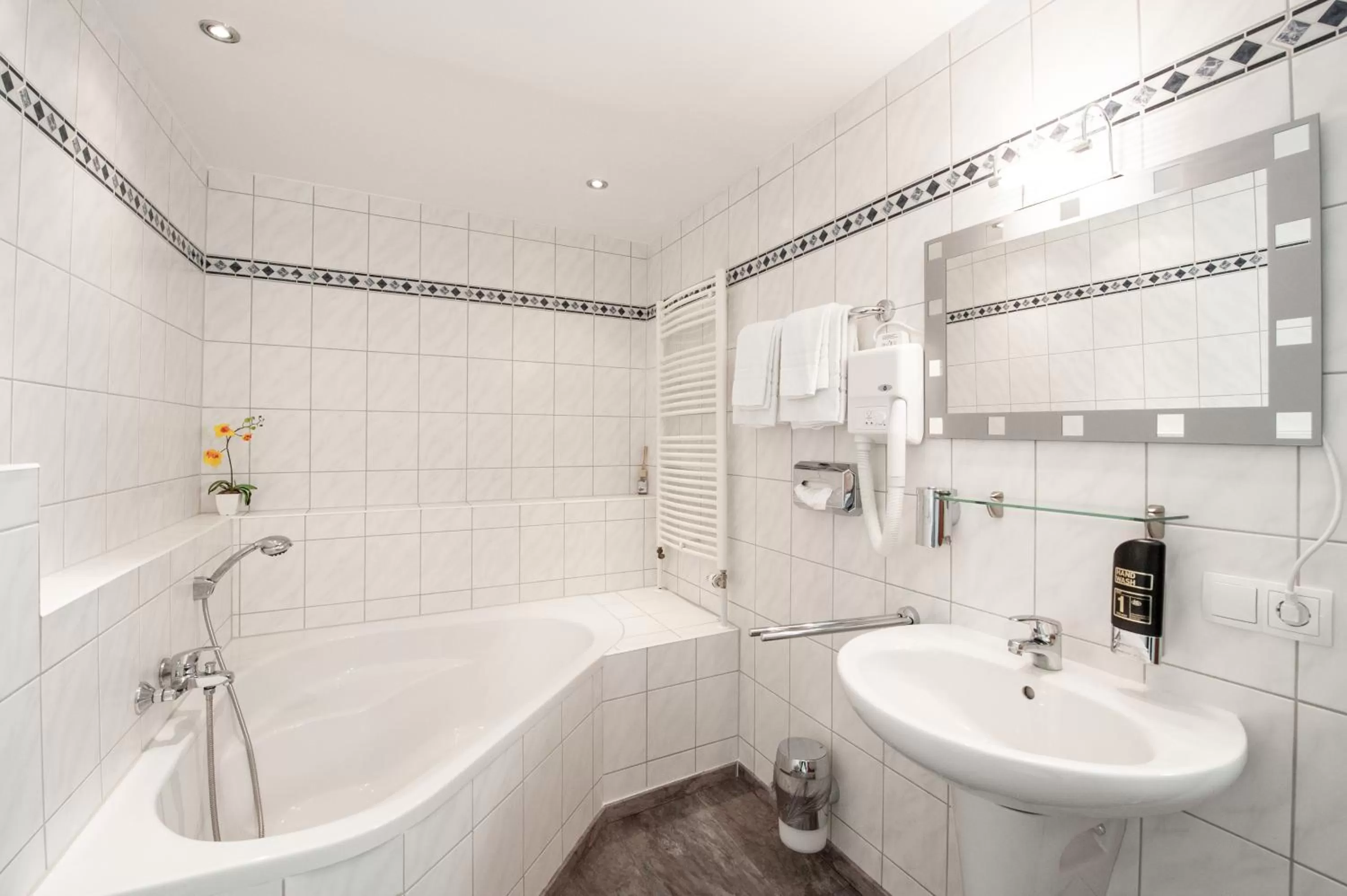 Bathroom in Hotel Blüchertal