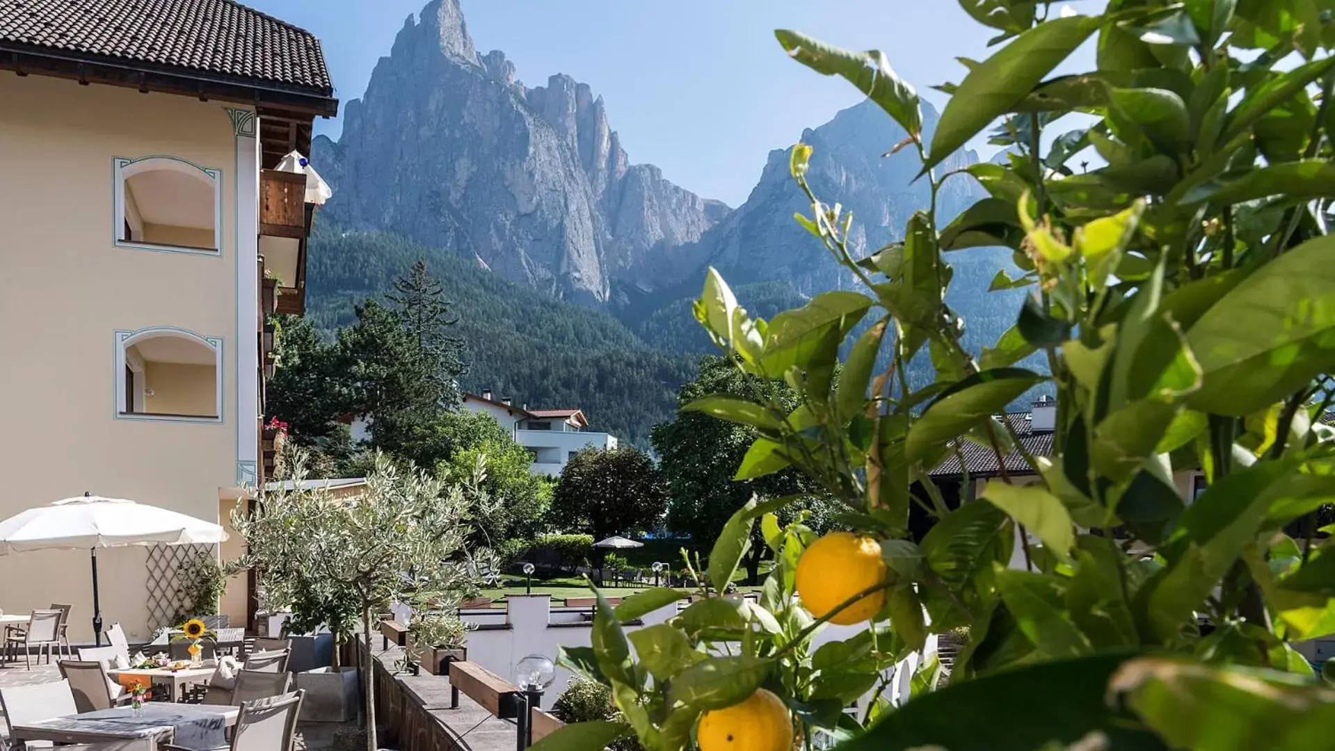 Balcony/Terrace, Mountain View in Activehotel Diana