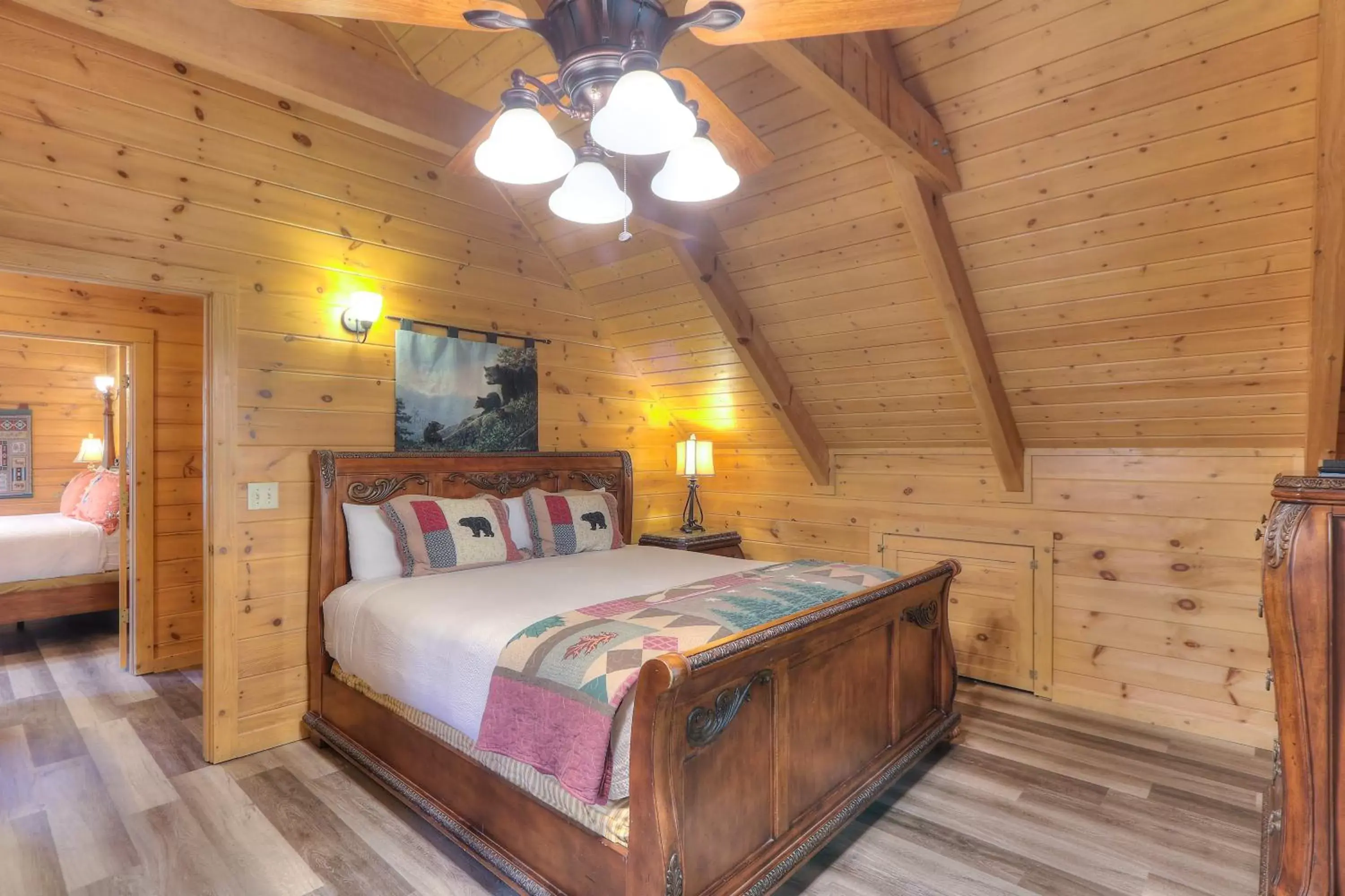 Bed in RiverStone Resort & Spa