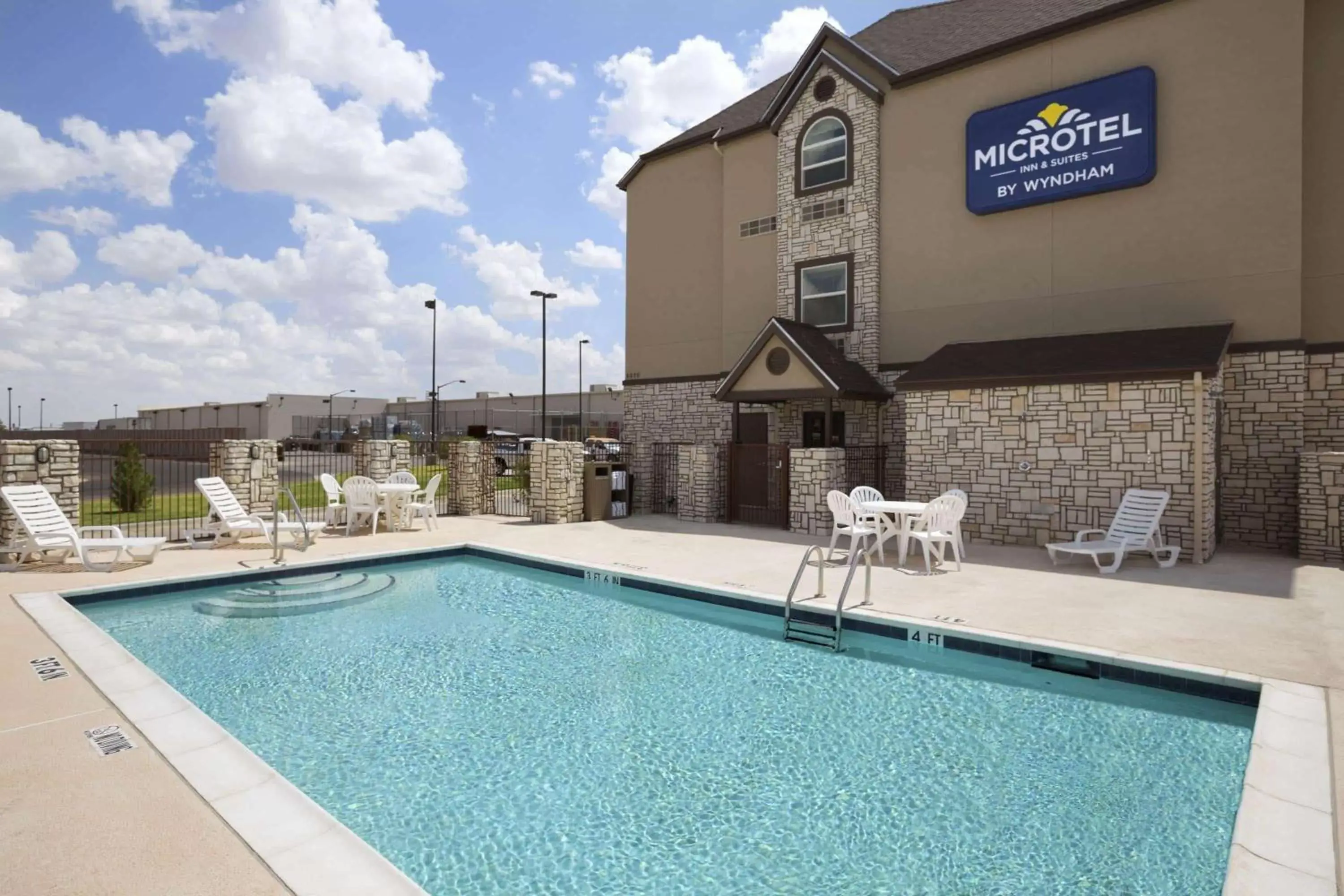 On site, Swimming Pool in Microtel Inn & Suites by Wyndham Odessa TX