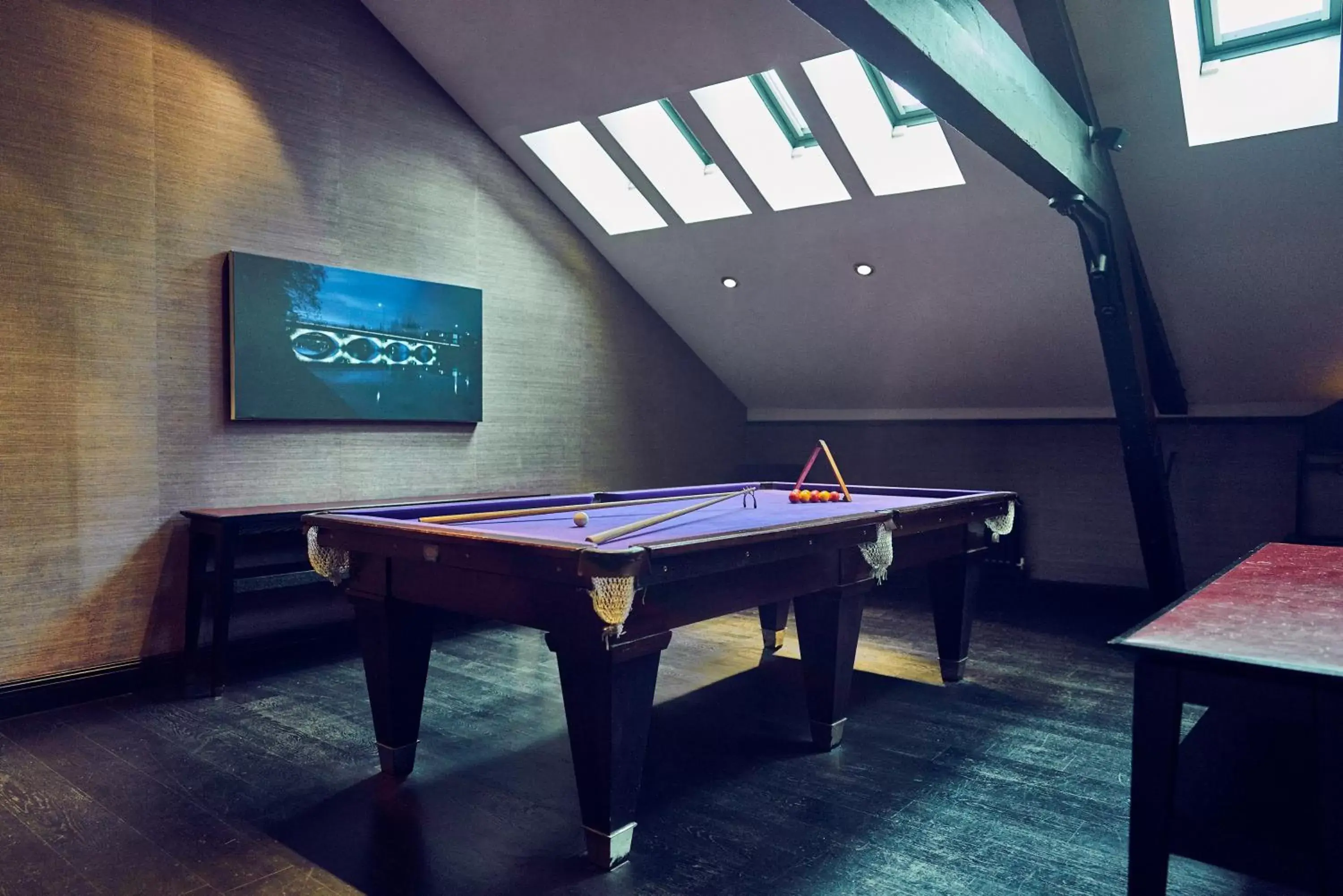 Area and facilities, Billiards in Malmaison Belfast