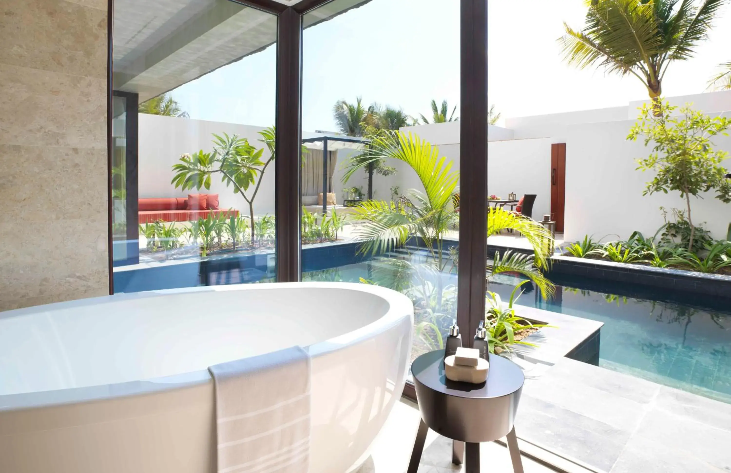 Bathroom in Al Baleed Resort Salalah by Anantara