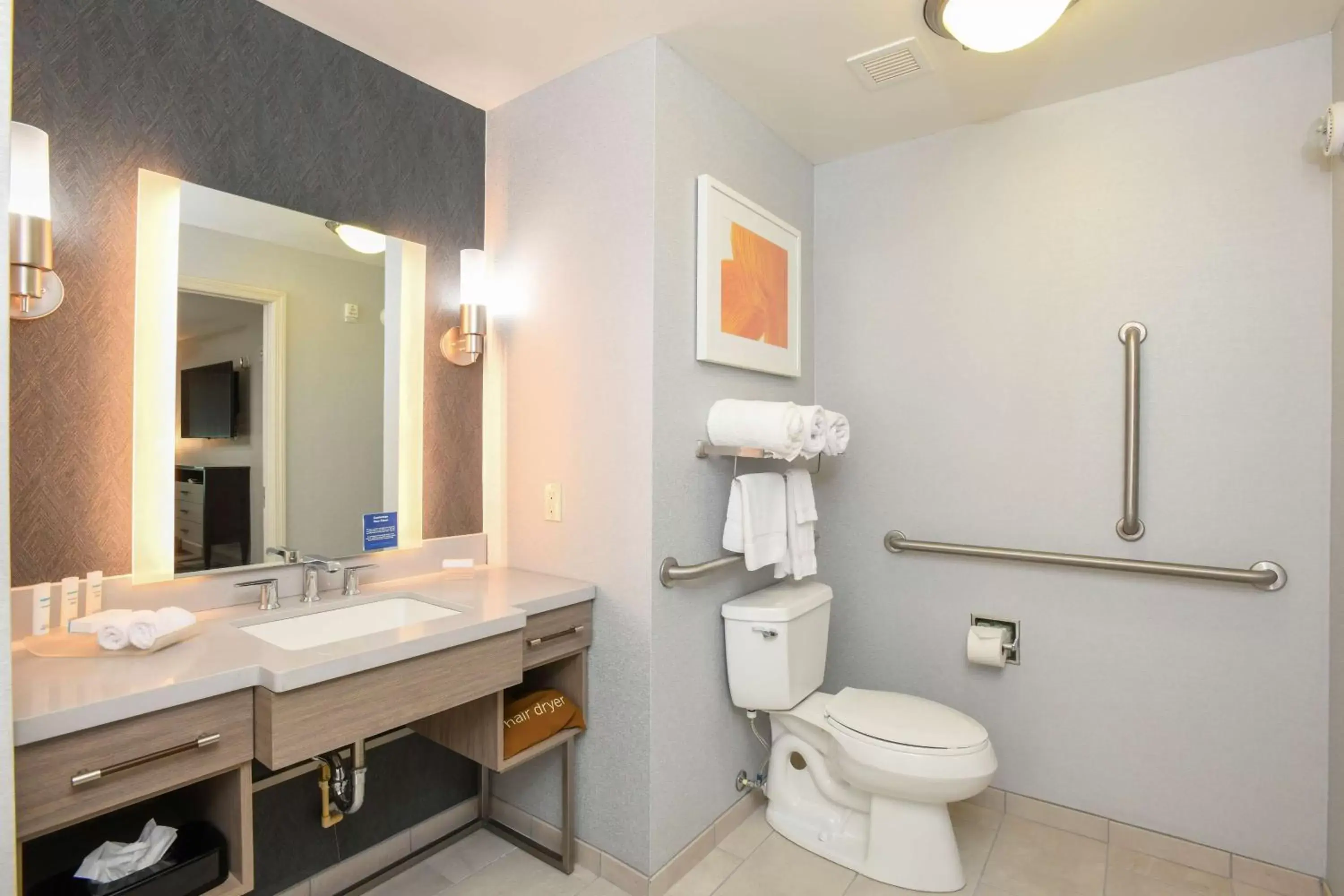 Bathroom in Homewood Suites Cincinnati Airport South-Florence