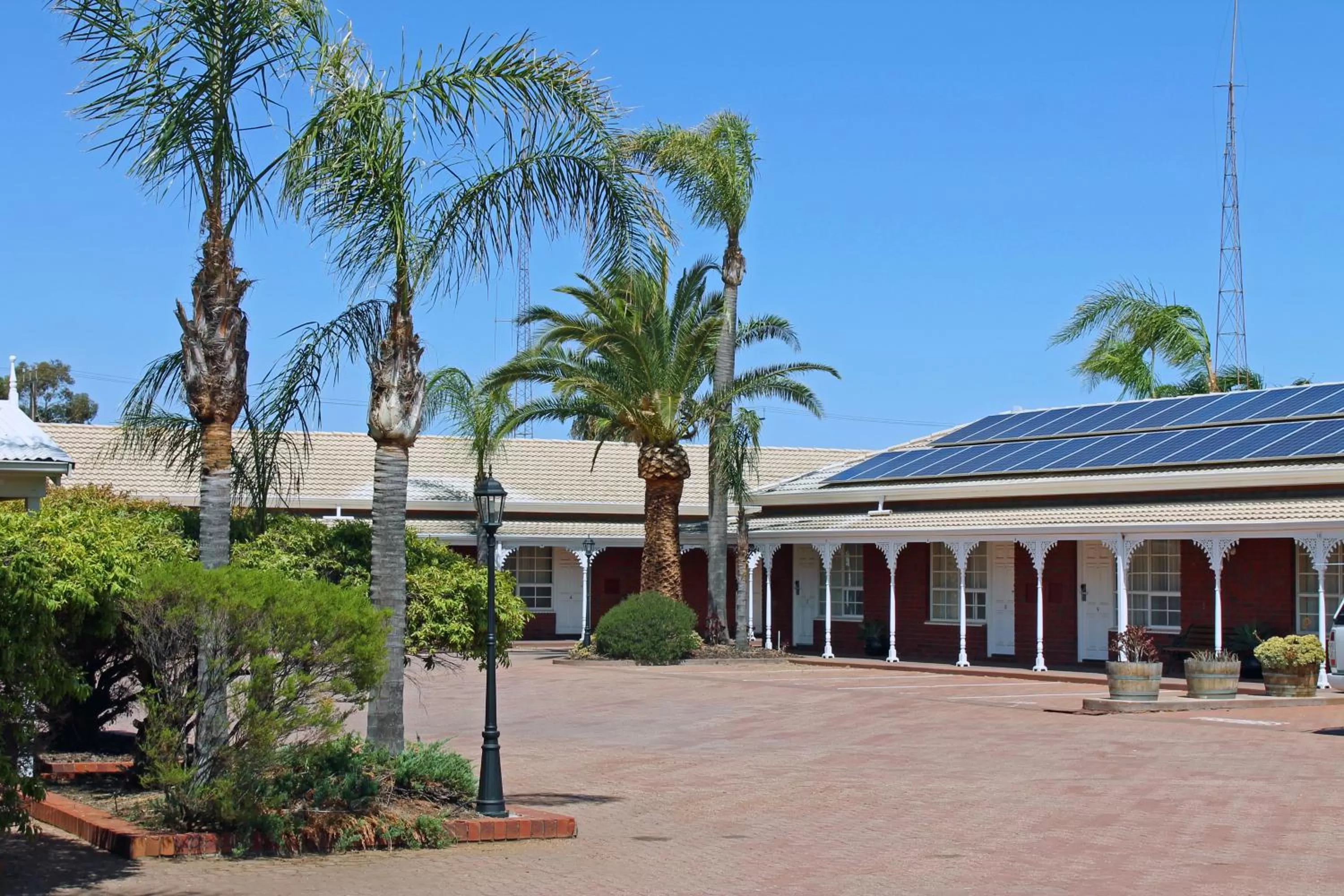 Facade/entrance, Property Building in John Pirie Motor Inn