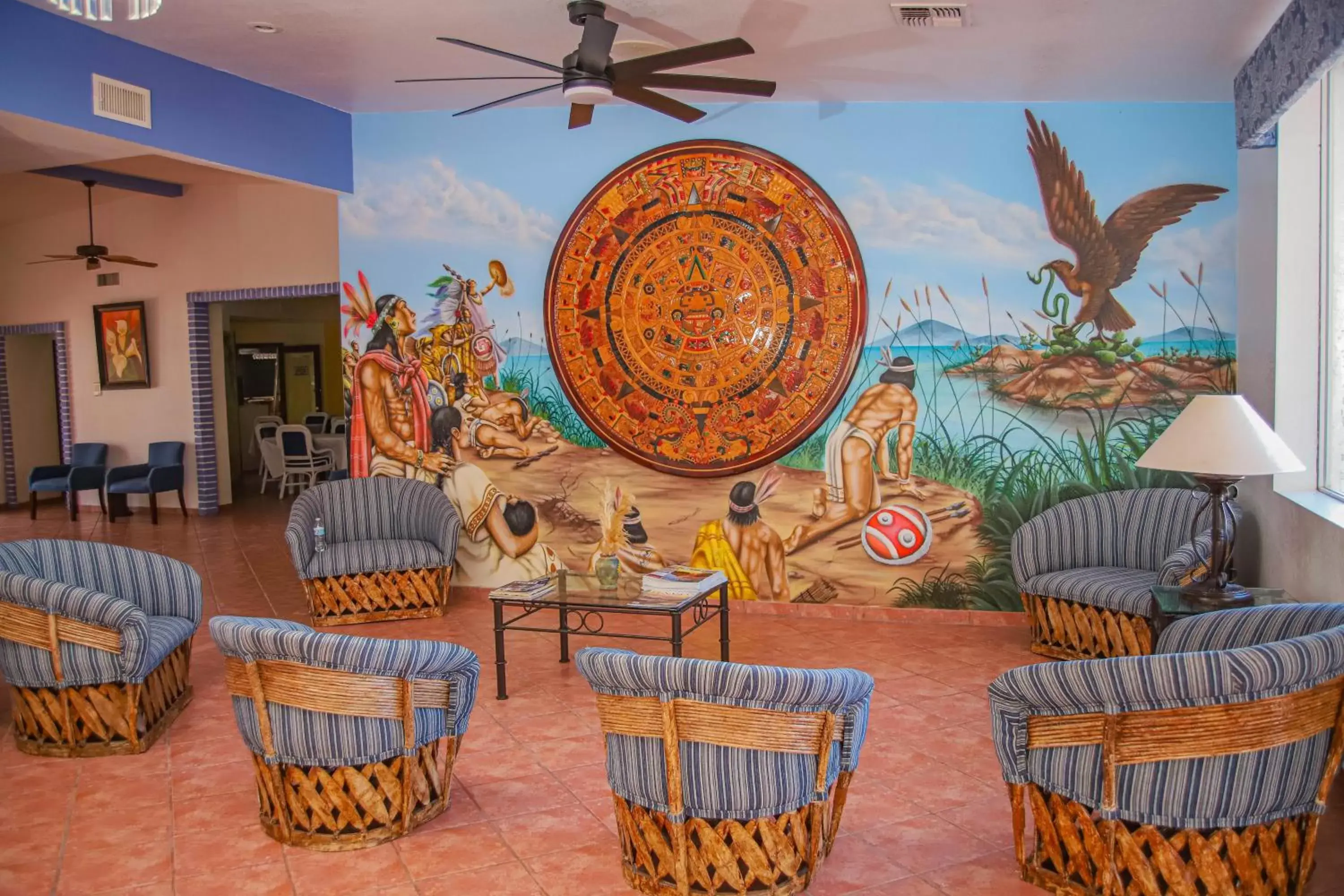 Living room, Lobby/Reception in Playa Inn Rocky Point