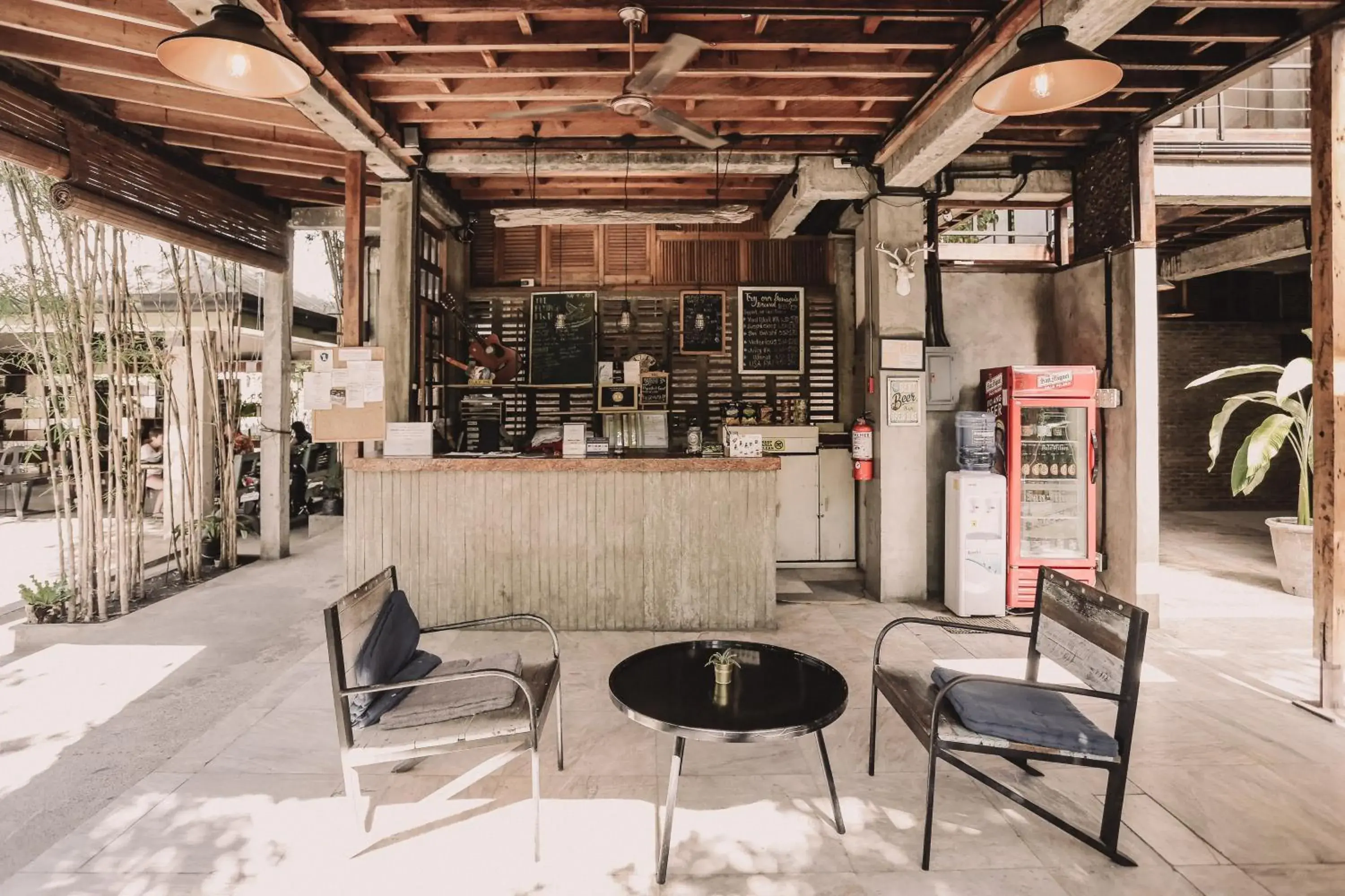 Lobby or reception in The Flying Fish Hostel Lobby or reception in The Flying Fish Hostel